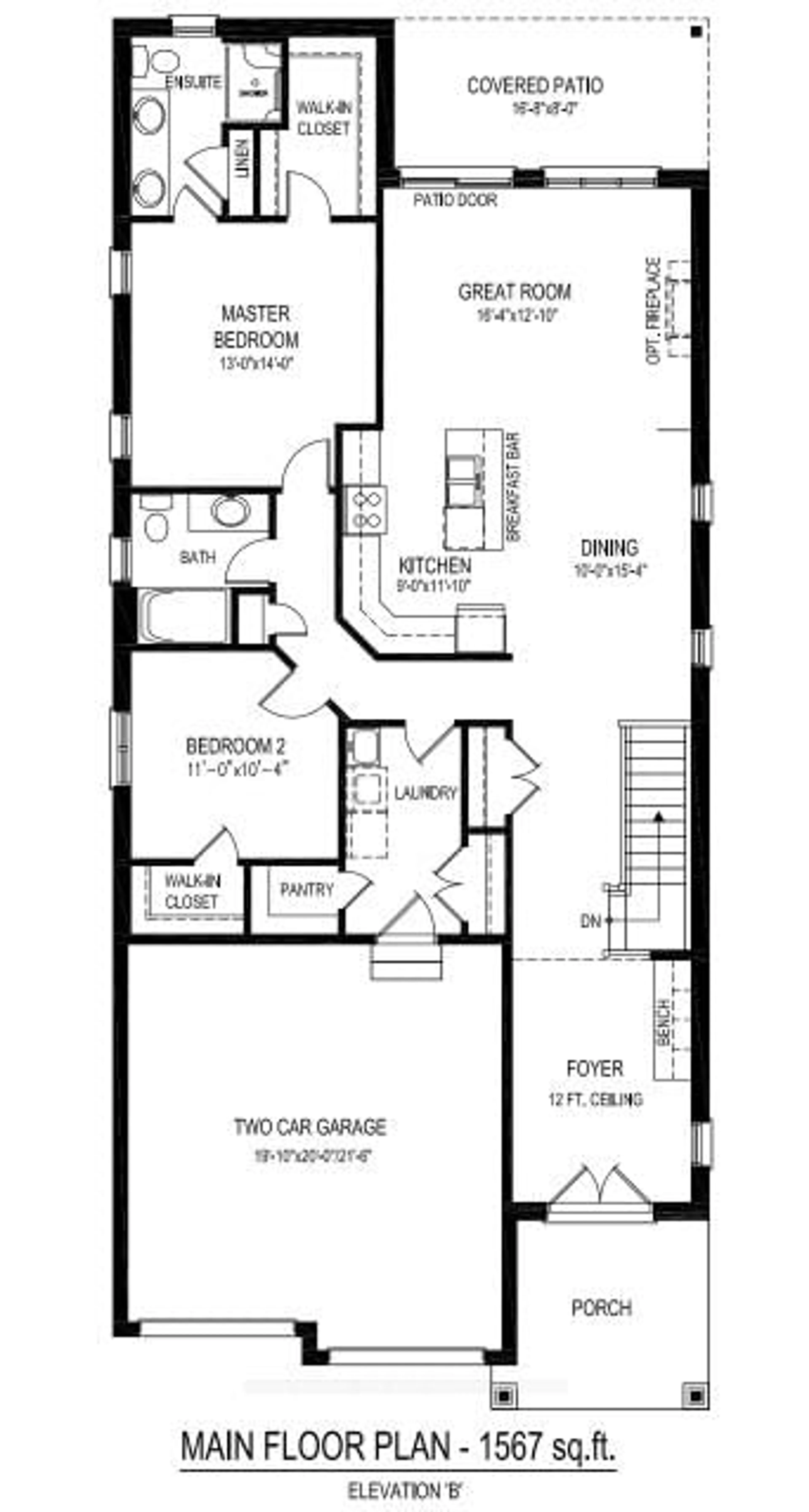 Floor plan for 6803 Heathwoods Ave, London South Ontario N6P 0M2
