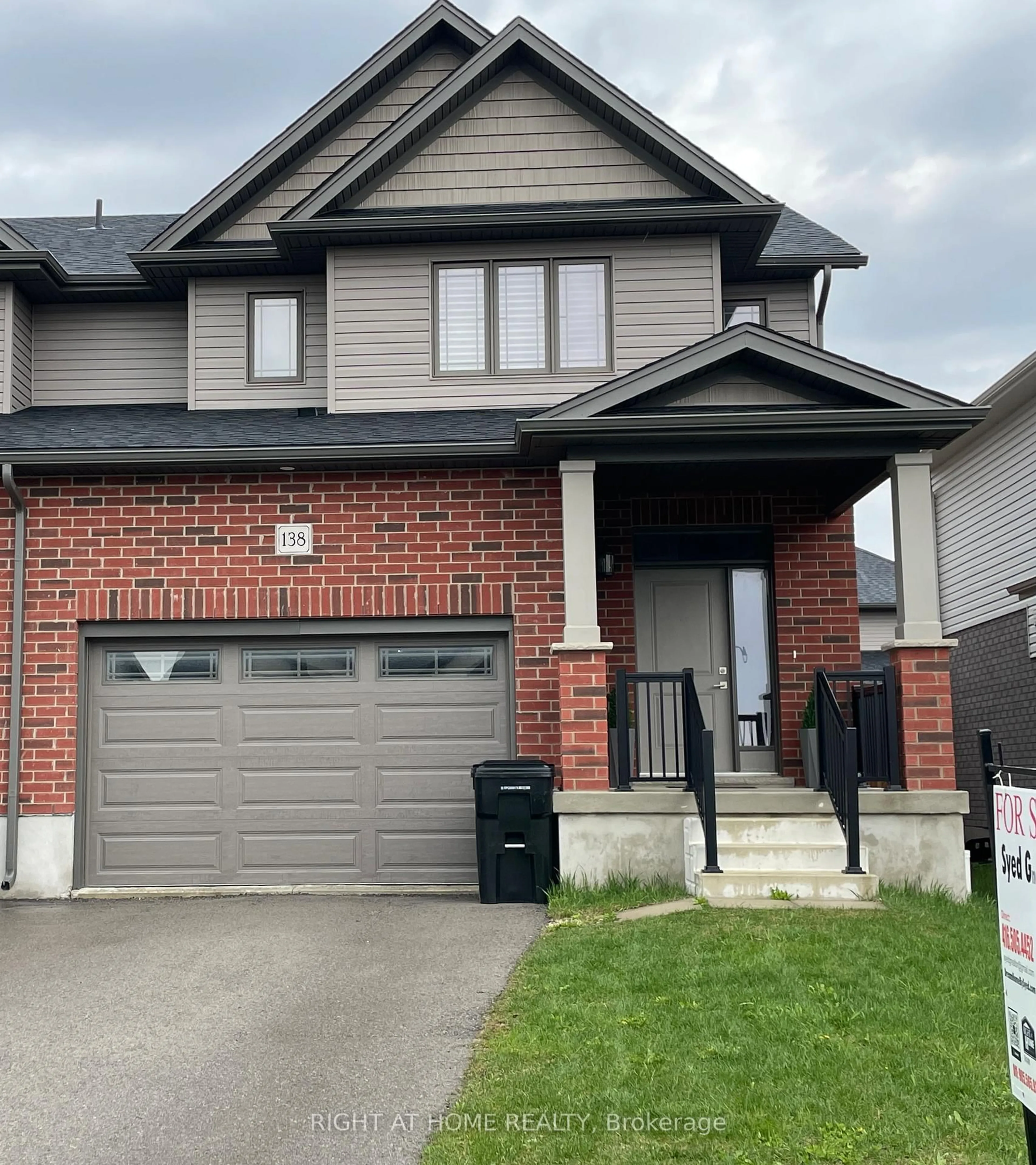Home with brick exterior material, street for 138 Woodberry Cres, Woolwich Ontario N3B 0E5