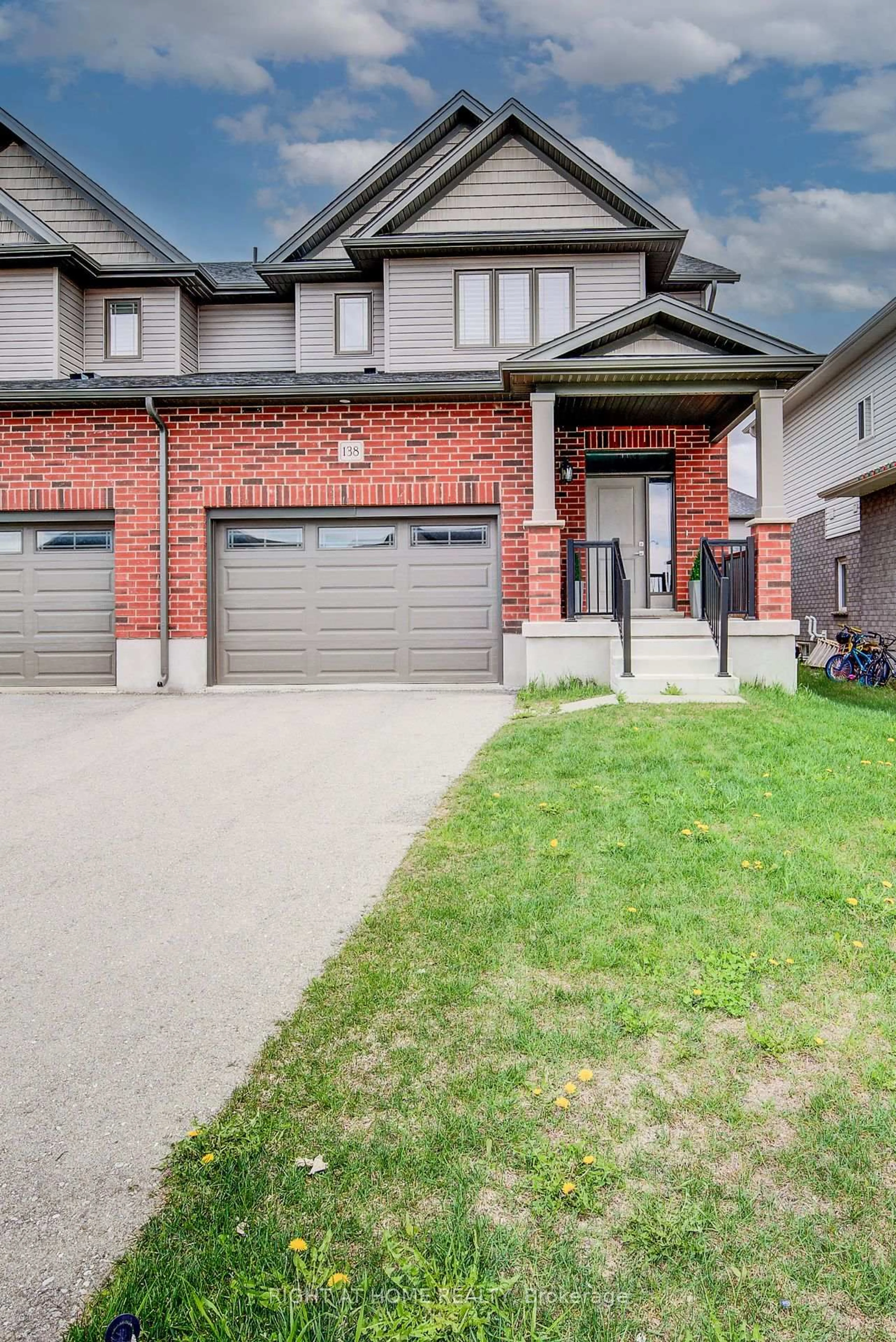 Home with brick exterior material, street for 138 Woodberry Cres, Woolwich Ontario N3B 0E5