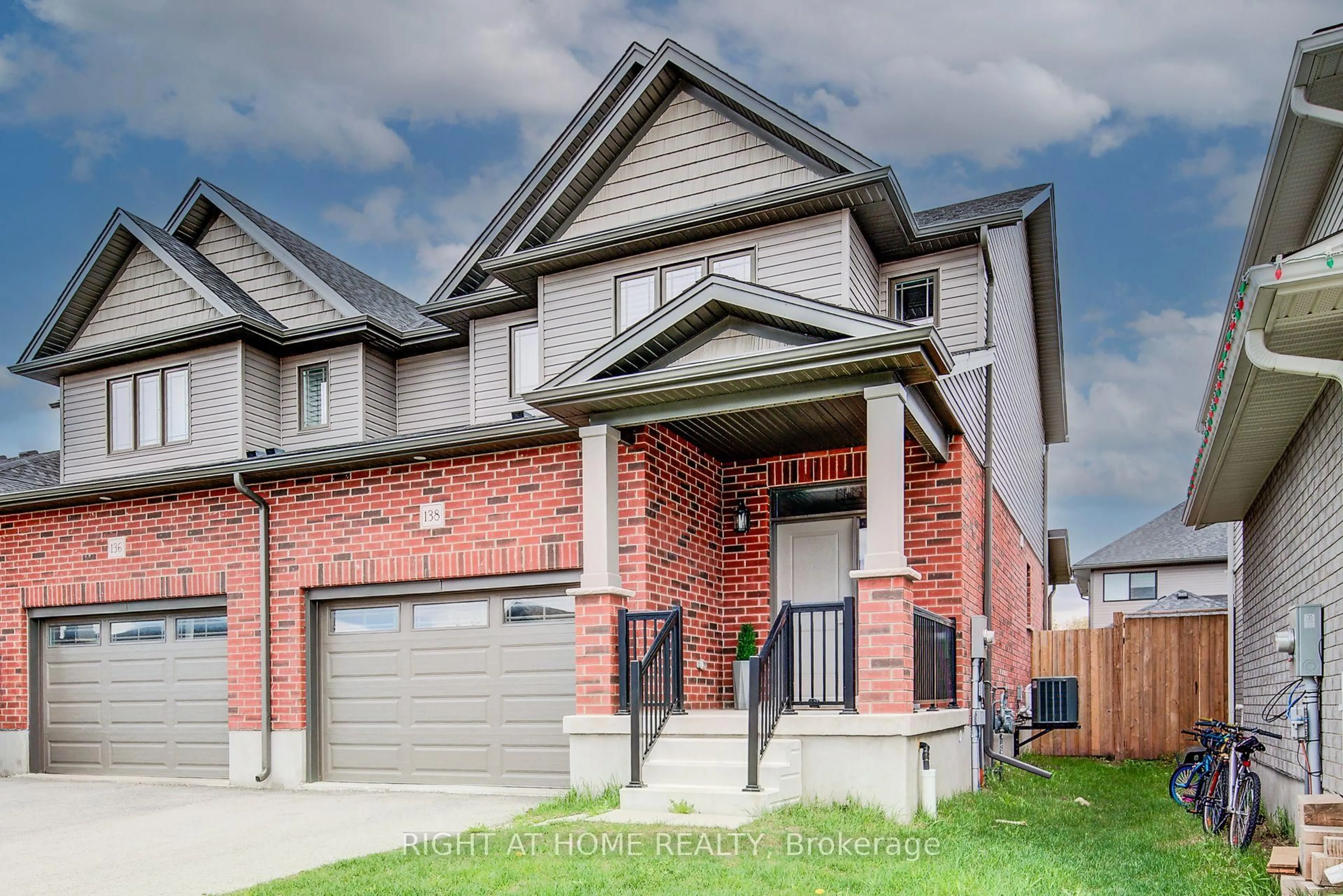 Home with brick exterior material, street for 138 Woodberry Cres, Woolwich Ontario N3B 0E5