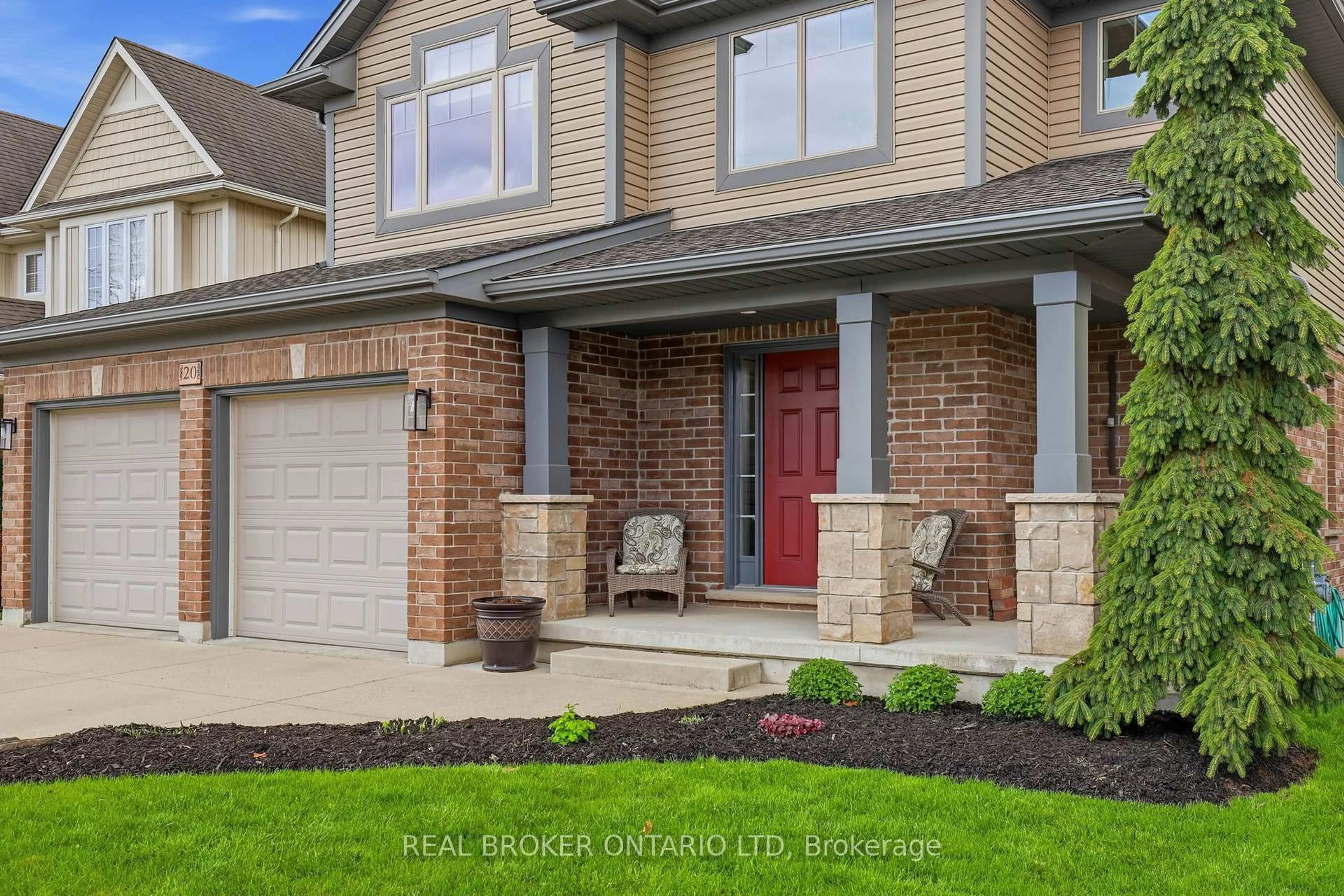 Home with brick exterior material, street for 20 Majestic Crt, St. Thomas Ontario N5R 0B9