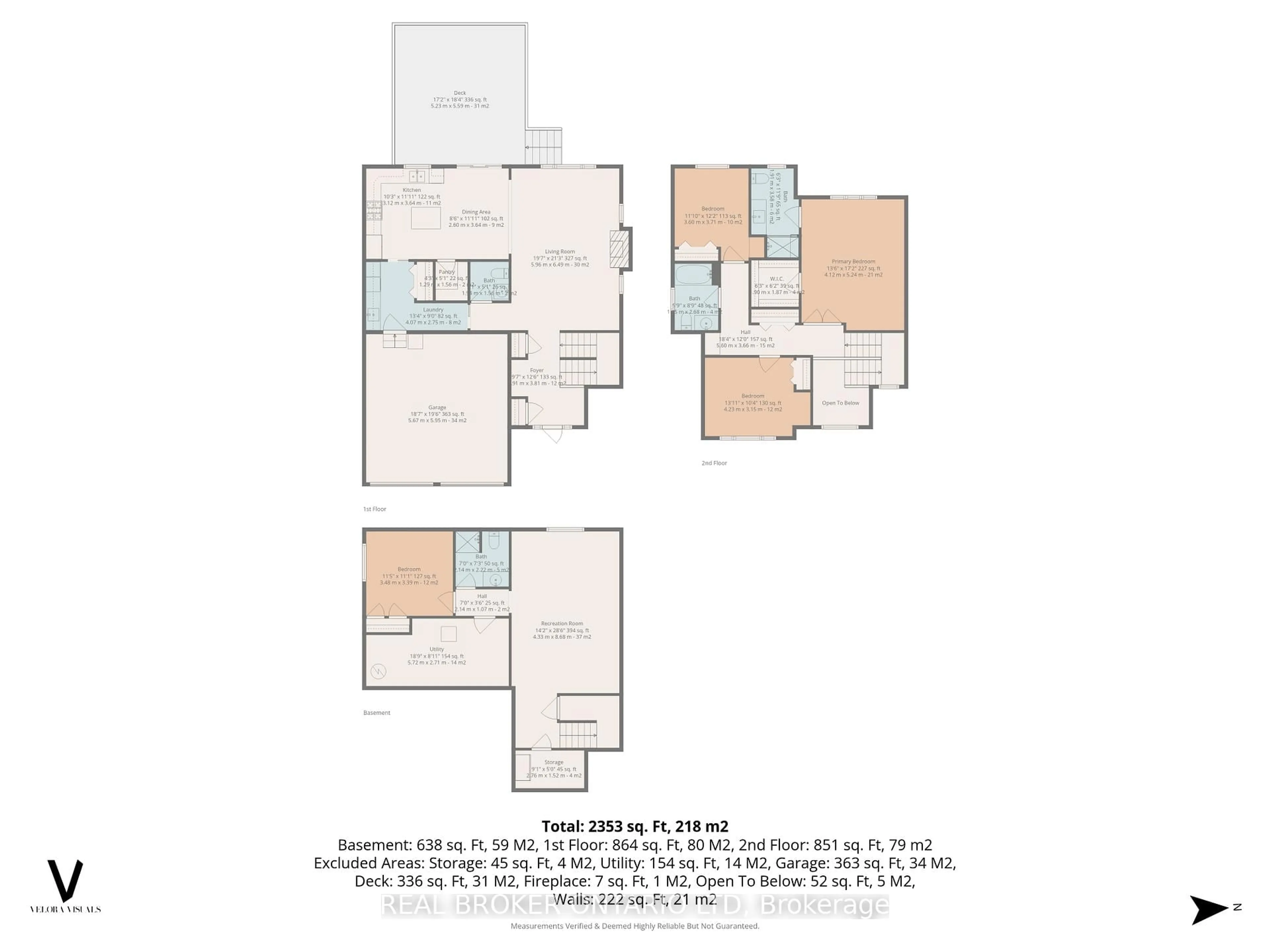 Floor plan for 20 Majestic Crt, St. Thomas Ontario N5R 0B9