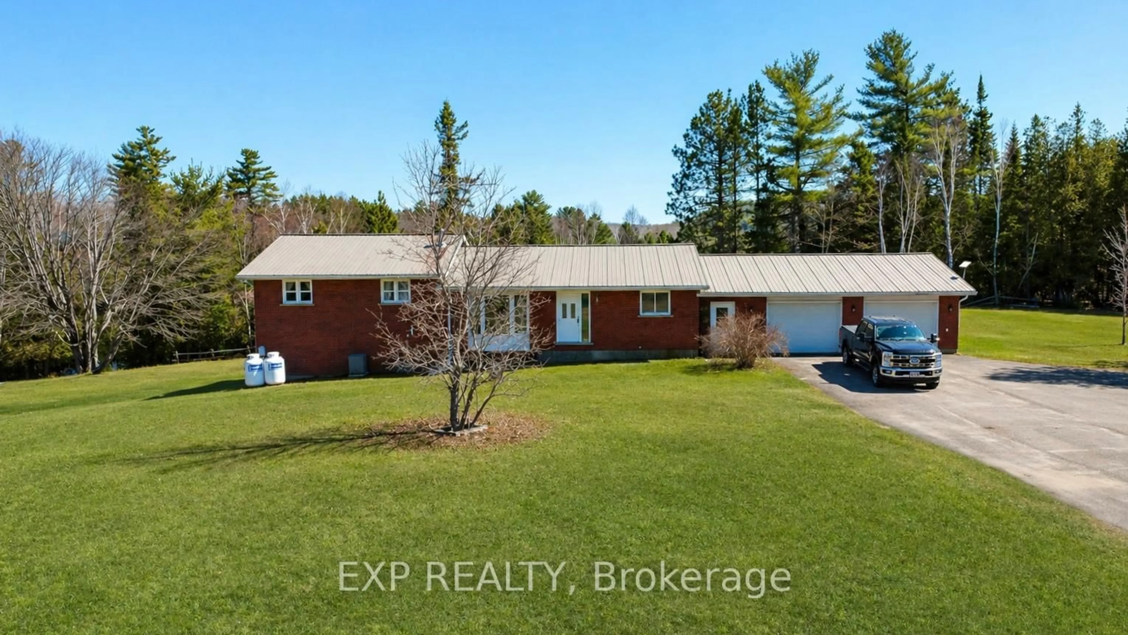 A pic from outside/outdoor area/front of a property/back of a property/a pic from drone, unknown for 573 A Evergreen Lane, Palmer Rapids Ontario K0J 2E0