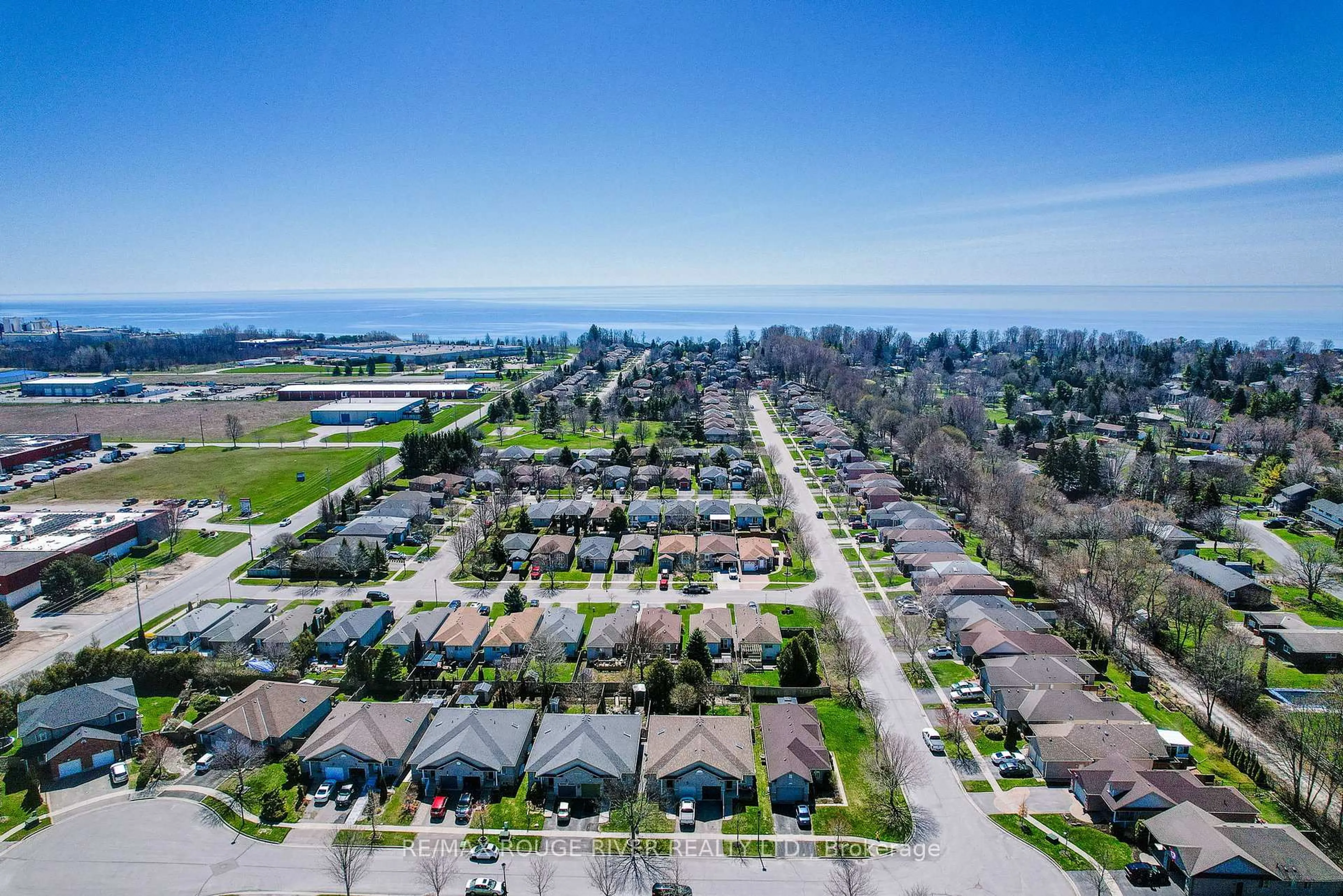 A pic from outside/outdoor area/front of a property/back of a property/a pic from drone, street for 228 Ruttan Terr, Cobourg Ontario K9A 5X6
