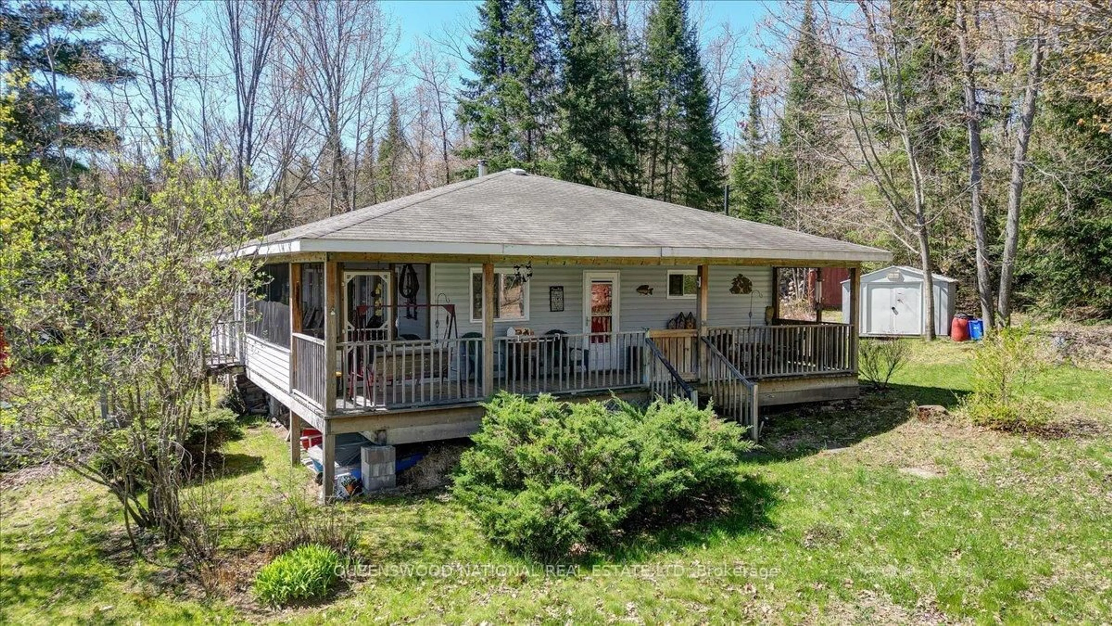 A pic from outside/outdoor area/front of a property/back of a property/a pic from drone, unknown for 7C BOYLE Lane, Killaloe Ontario K0J 2A0