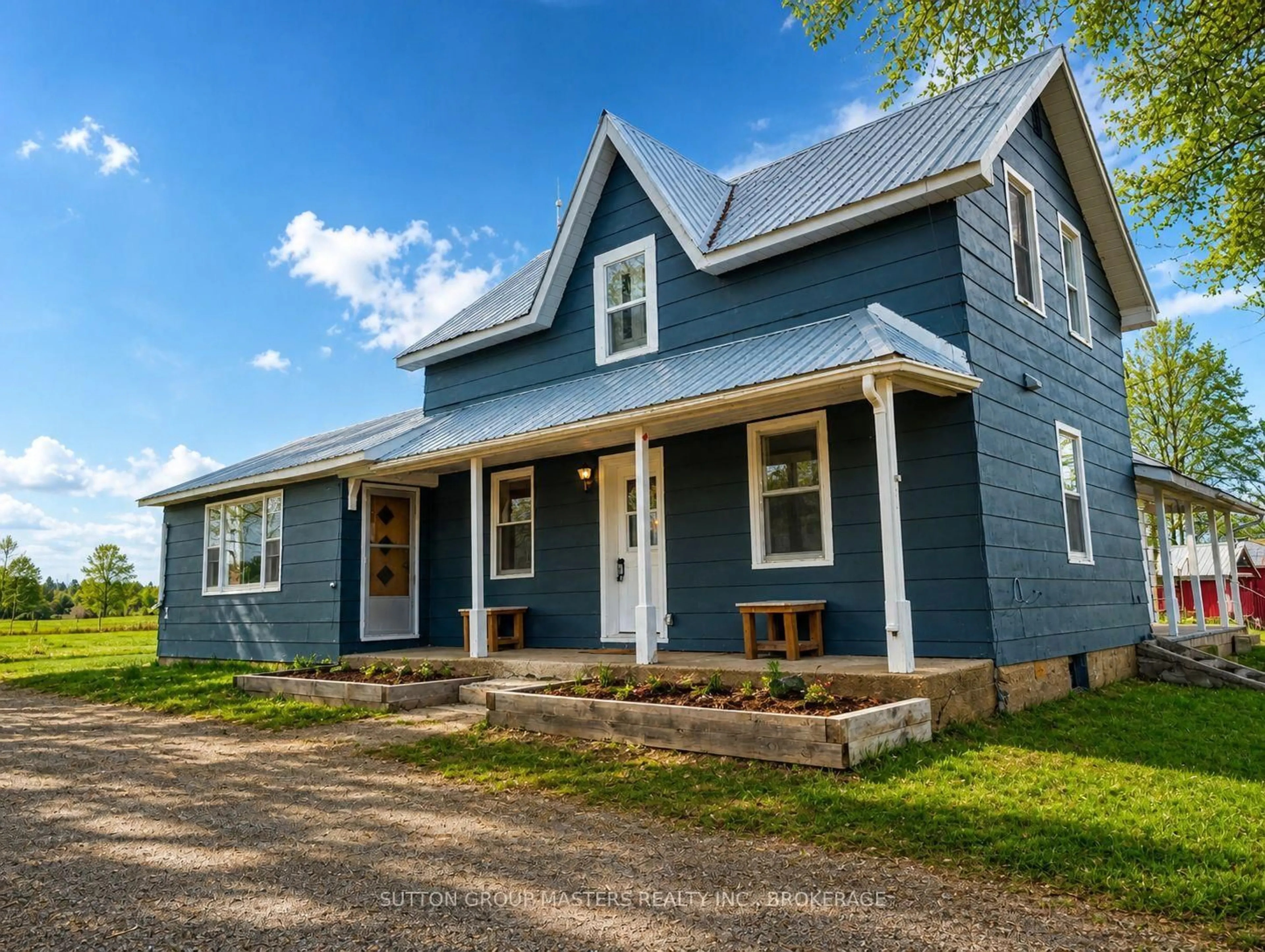 Home with vinyl exterior material, street for 191 Fifth Concession Rd, Kaladar Ontario K0H 1P0