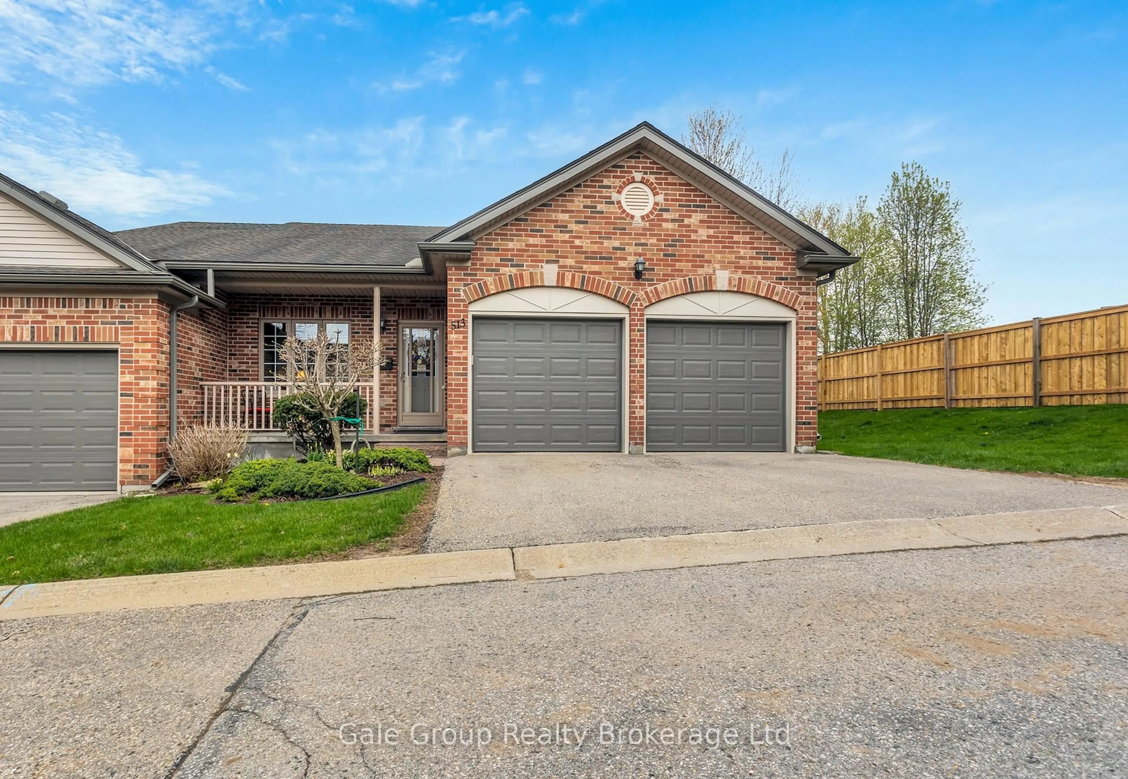 Home with brick exterior material, street for 513 Nova Scotia Crt #10, Woodstock Ontario N4S 8Z3