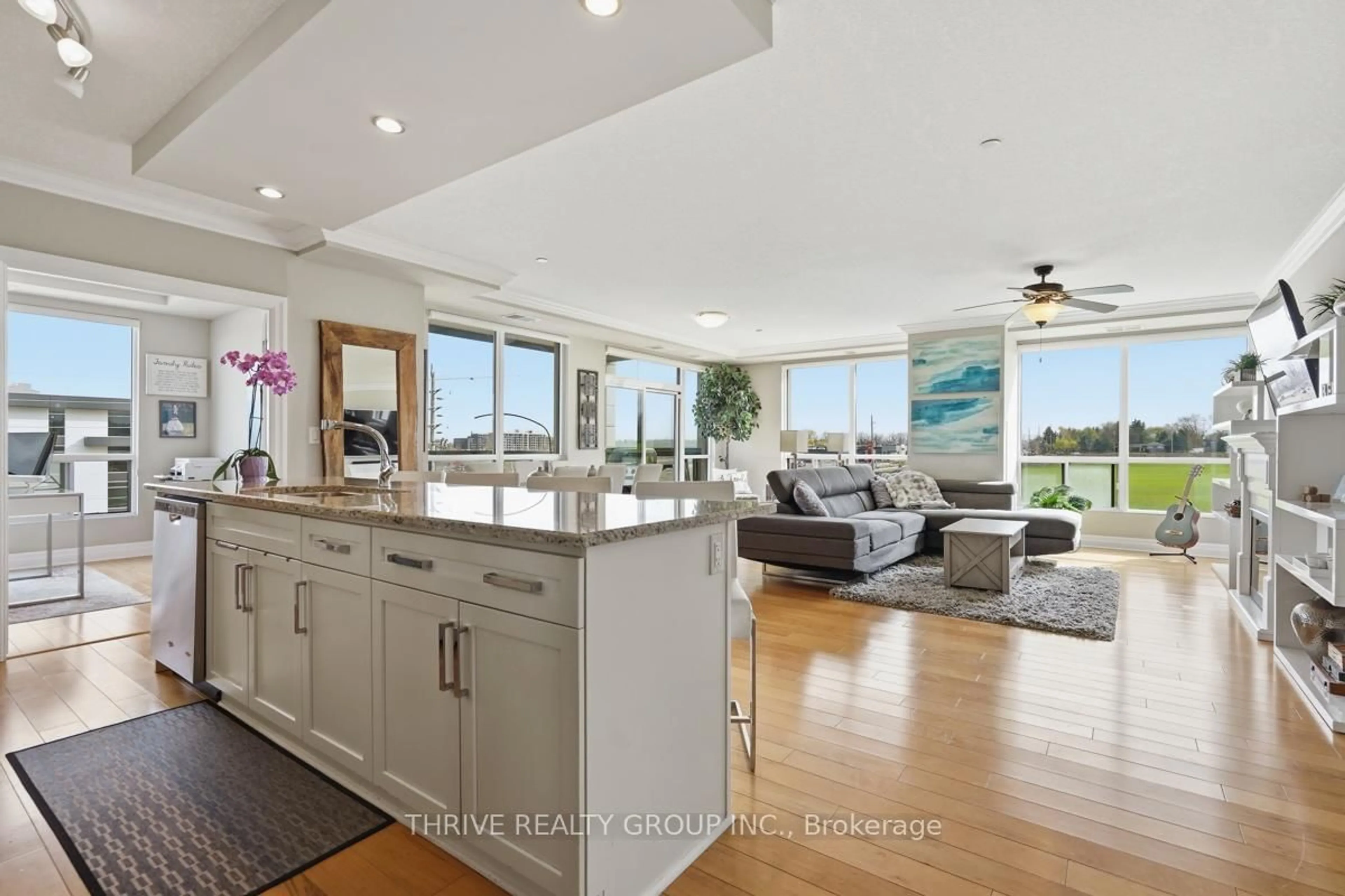 Open concept kitchen, unknown for 240 Villagewalk Blvd #404, London North Ontario N6G 0P6