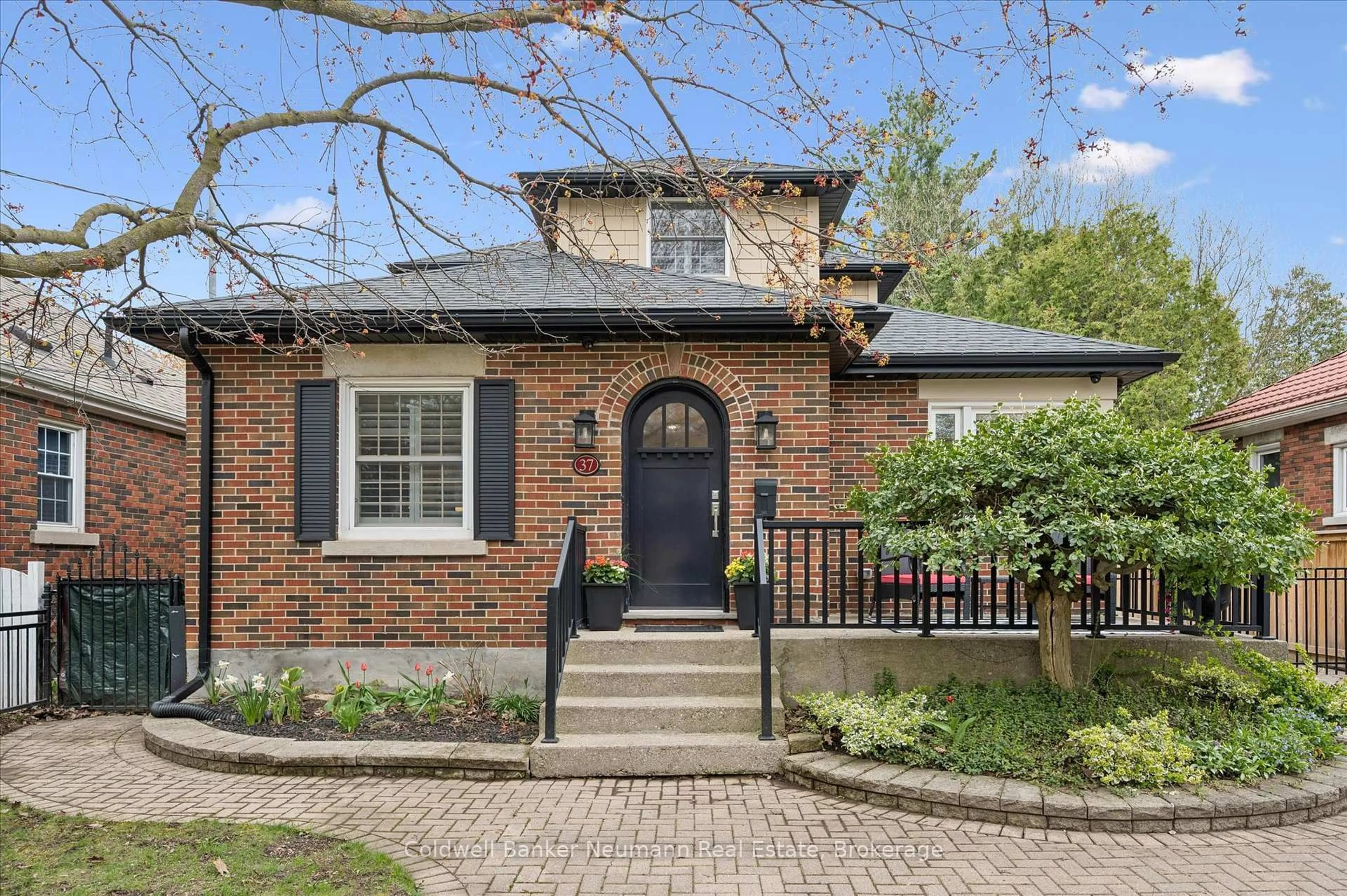 Home with brick exterior material, street for 37 Parkholm Ave, Guelph Ontario N1E 2S4
