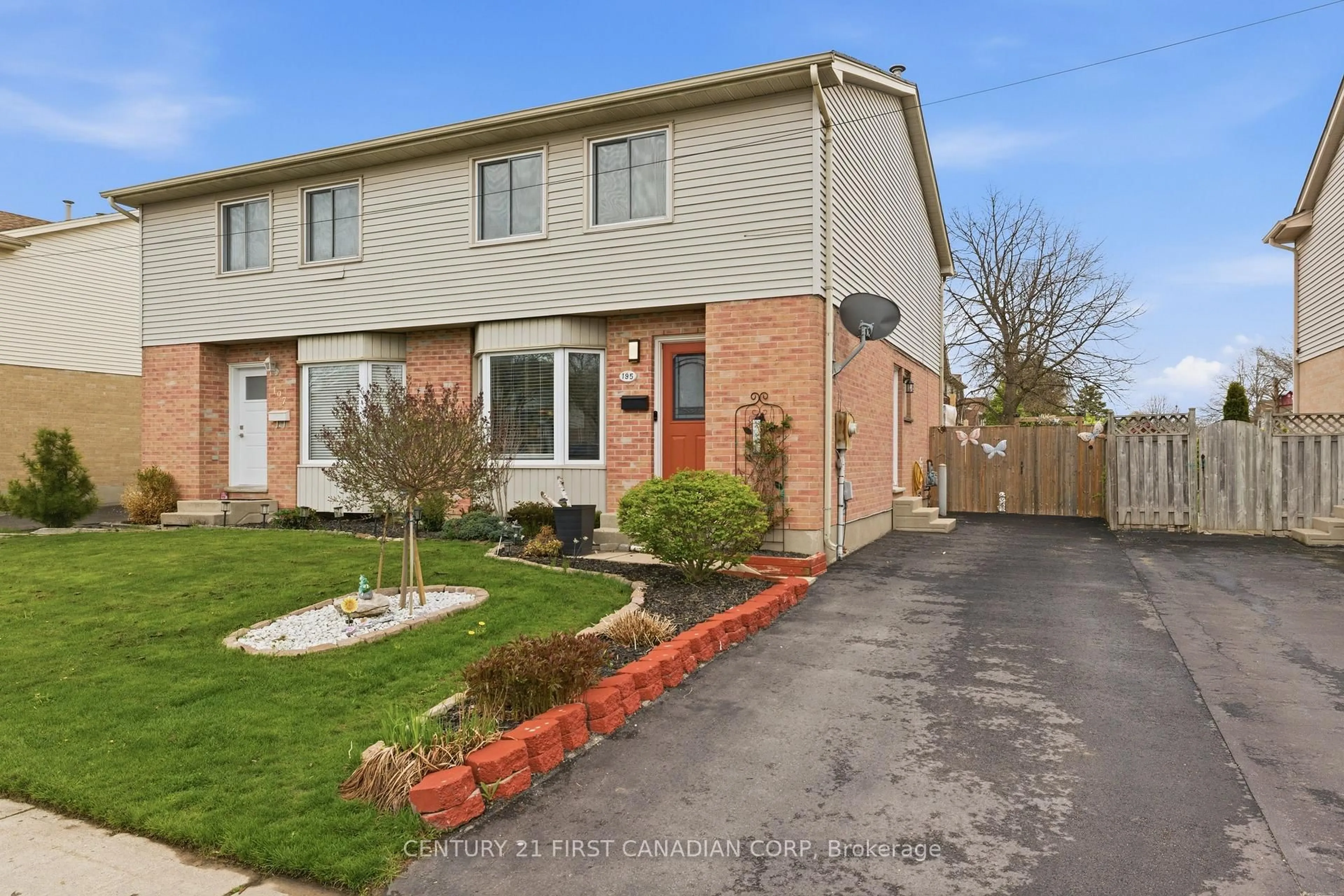 Home with brick exterior material, street for 195 Martinet Ave, London East Ontario N5V 4K3