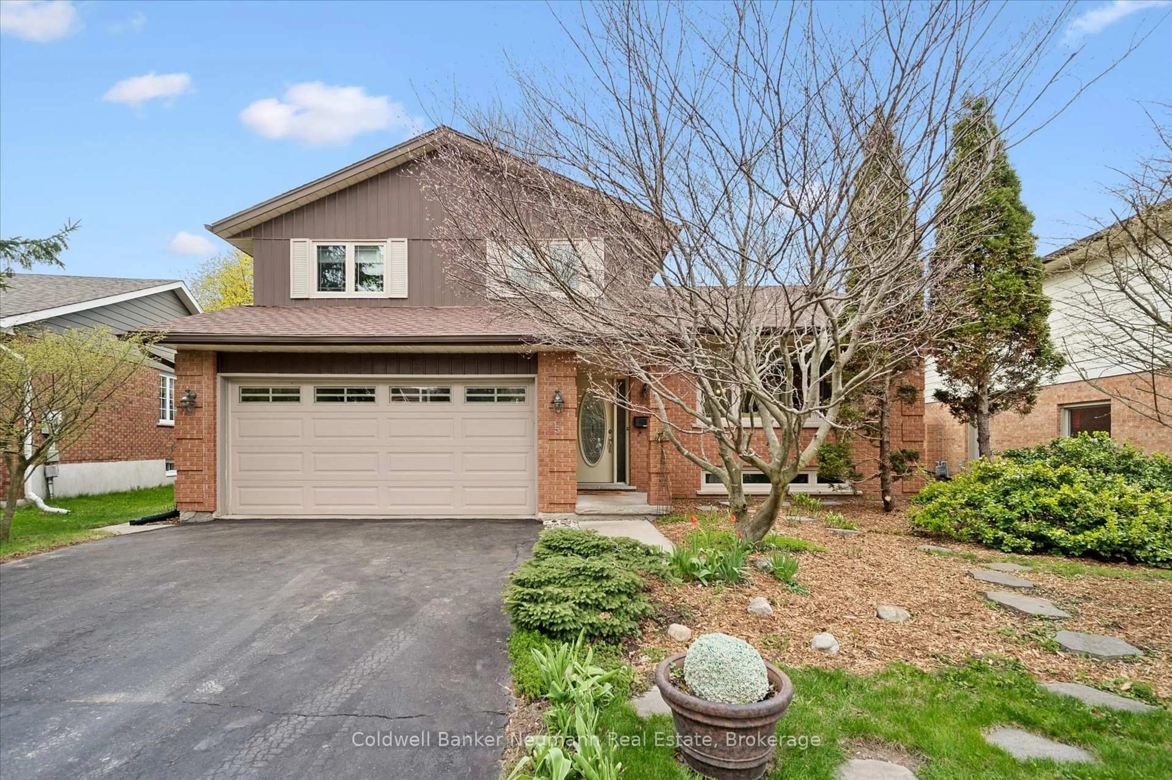 Home with brick exterior material, street for 5 Ervin Cres, Guelph Ontario N1G 3K6