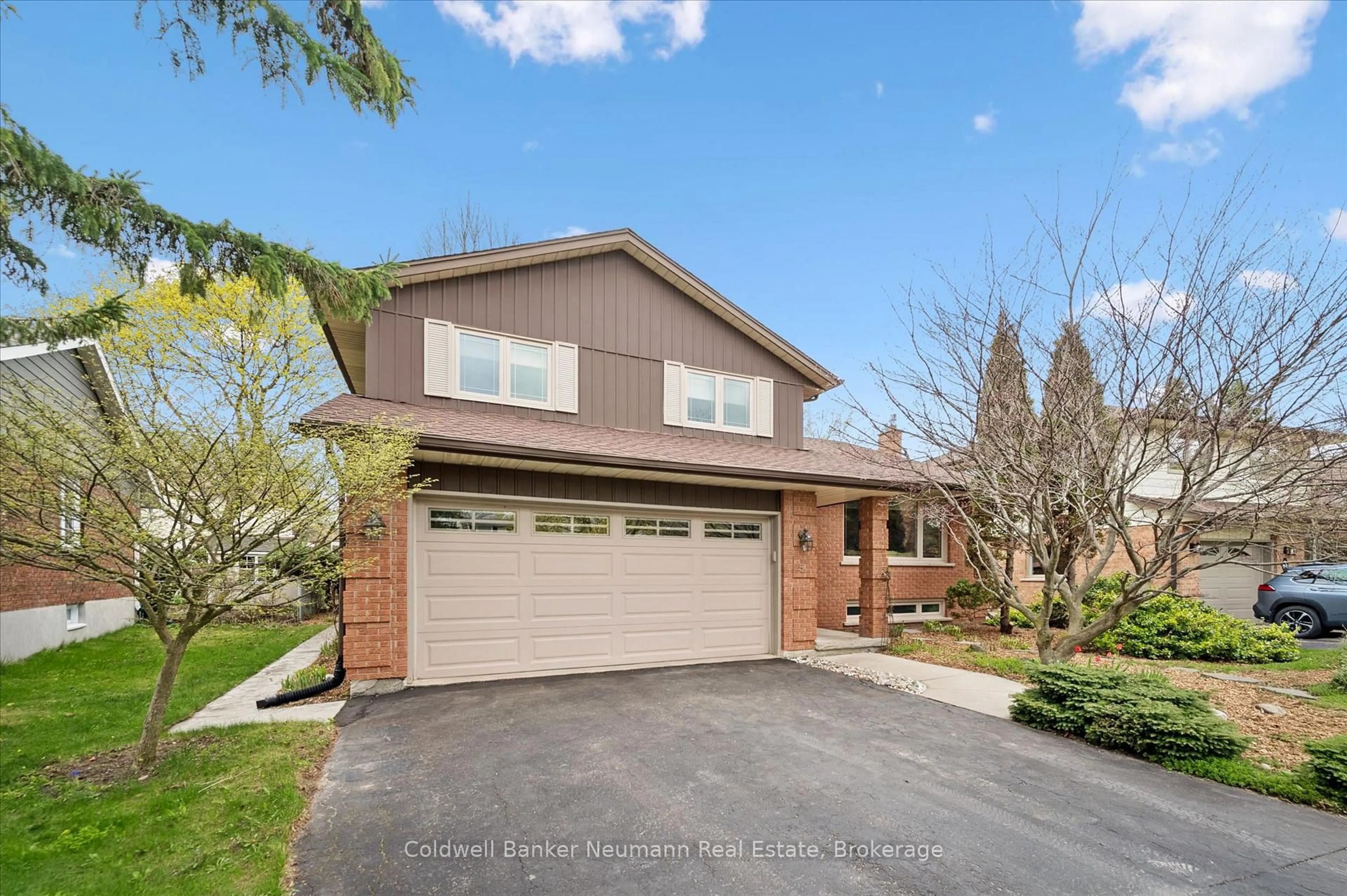 Home with brick exterior material, street for 5 Ervin Cres, Guelph Ontario N1G 3K6