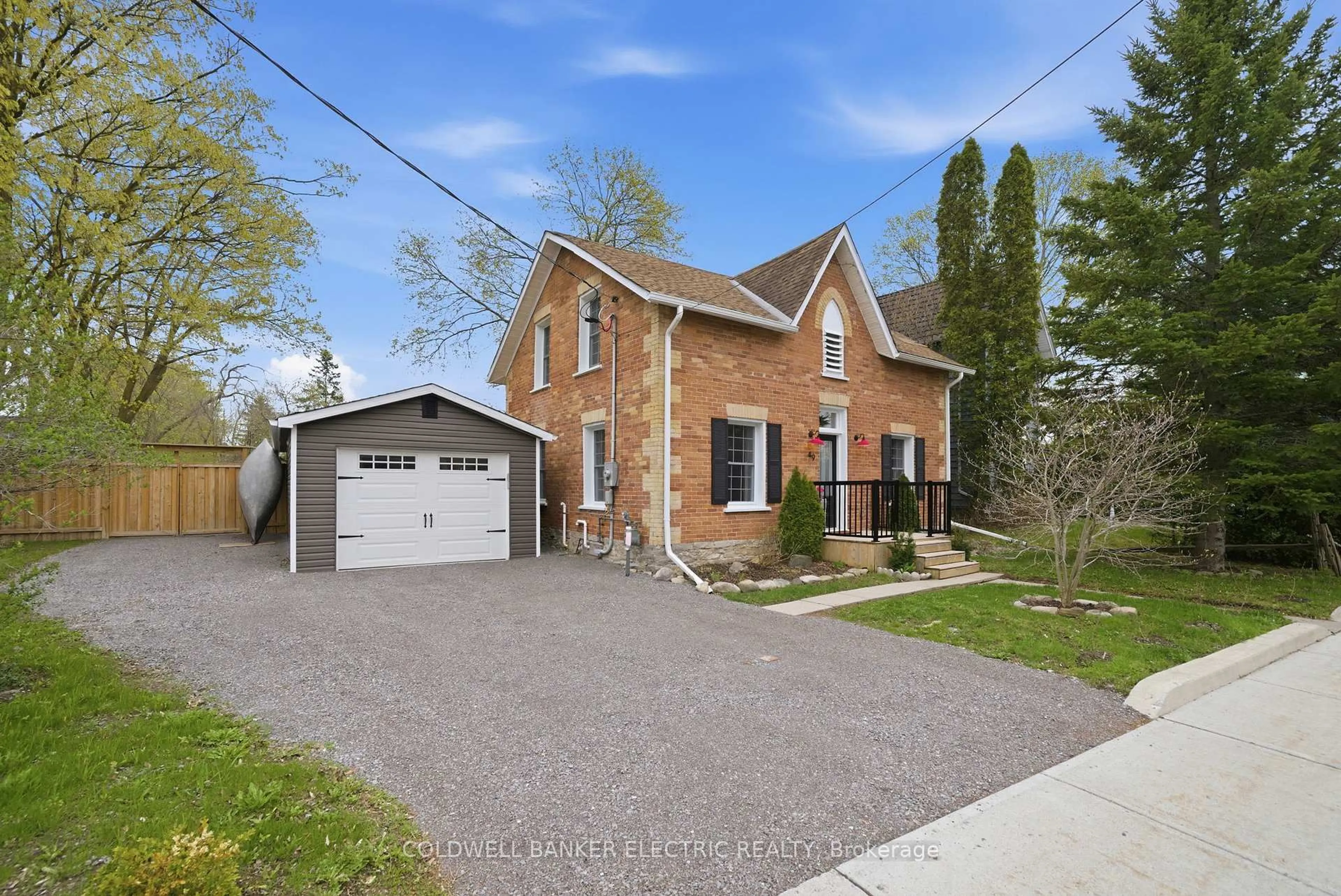 Home with brick exterior material, street for 49 Doxsee N Ave, Trent Hills Ontario K0L 1L0