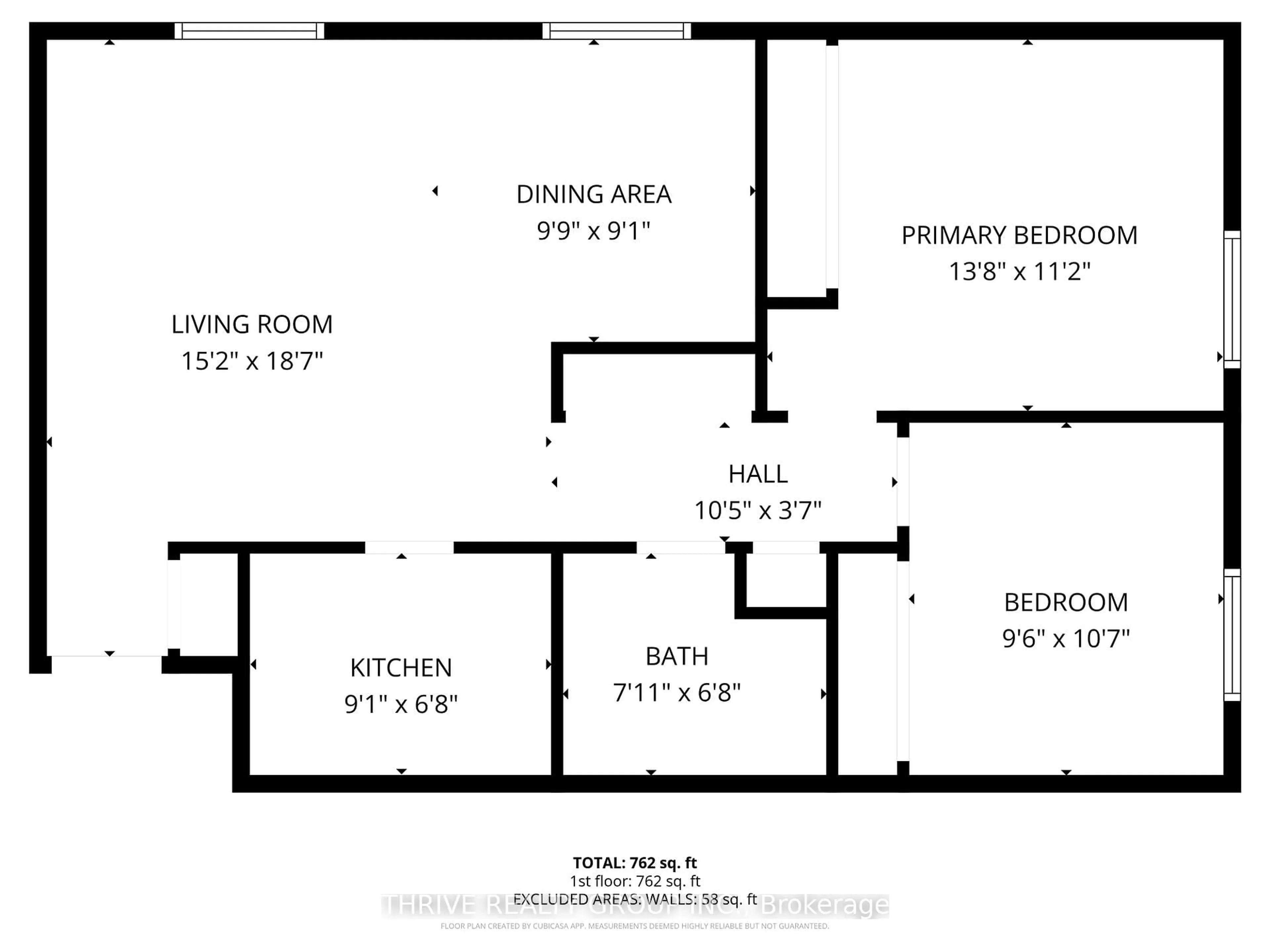 Floor plan for 440 Central Ave #303, London East Ontario N6B 2E5