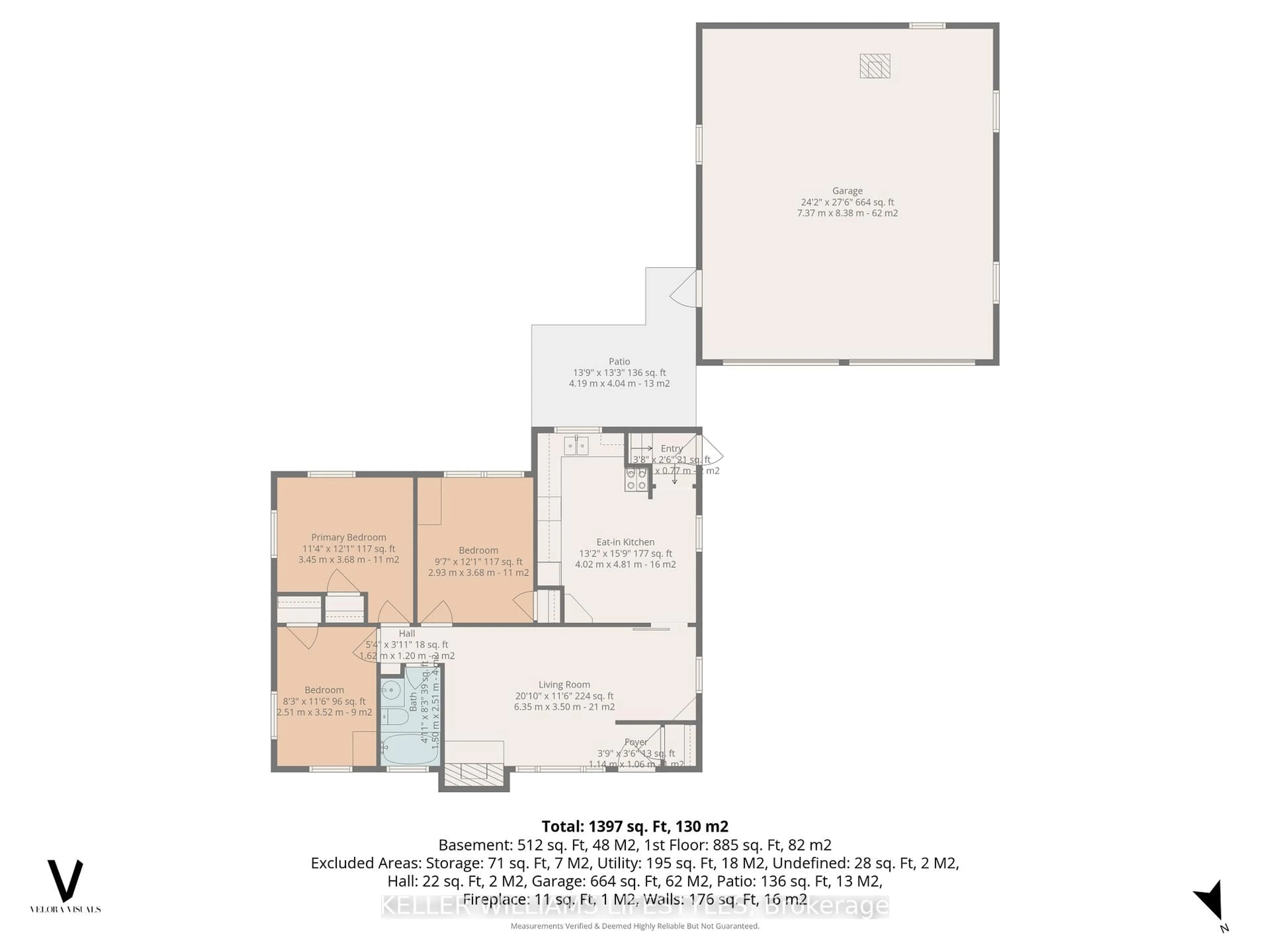 Floor plan for 543 Elmdale Ave, London North Ontario N5X 1H5