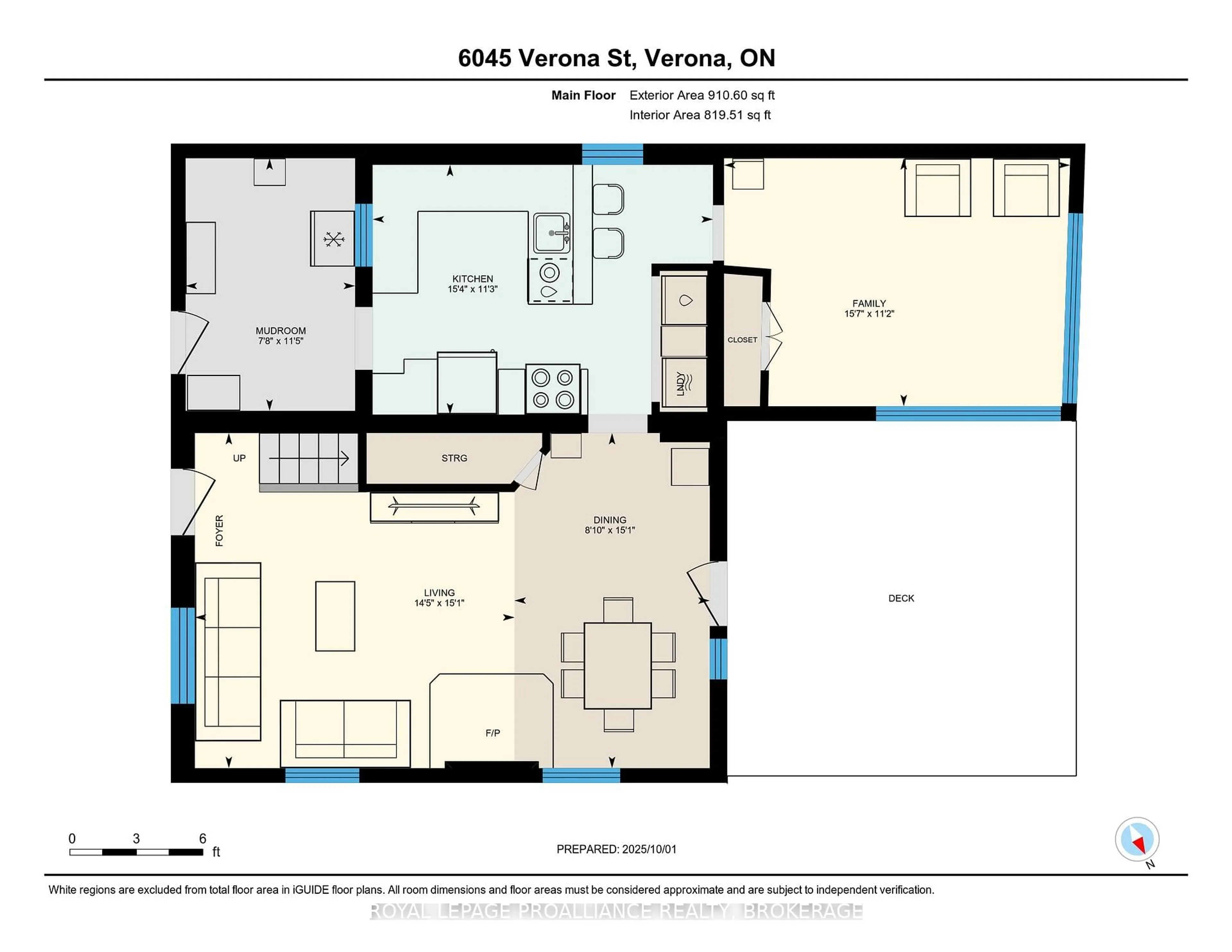 Floor plan for 6045 Verona St, Verona Ontario K0H 2W0