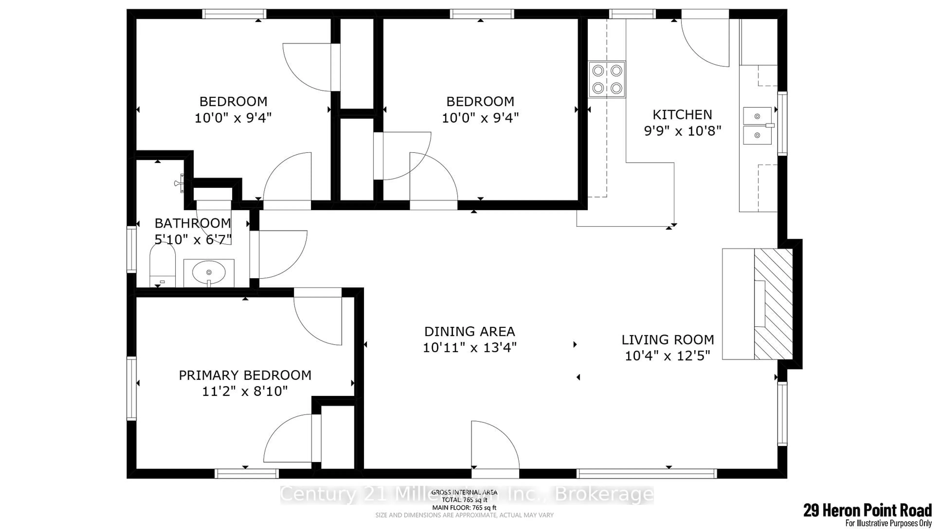 Floor plan for 29 Heron Pt Rd, Northern Bruce Peninsula Ontario N0H 1W0