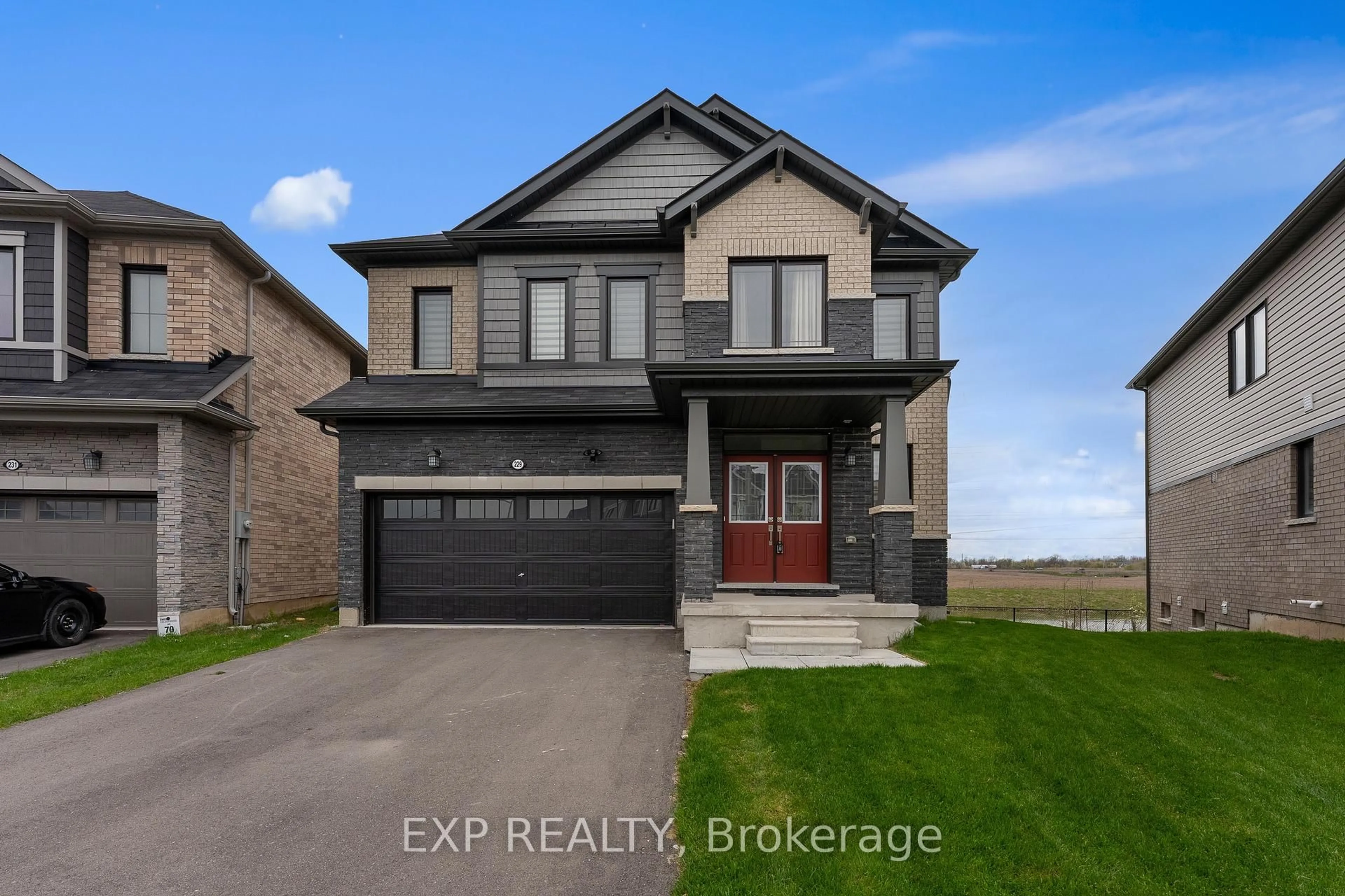 Home with brick exterior material, street for 229 Vanilla Tr, Thorold Ontario L2V 0L3