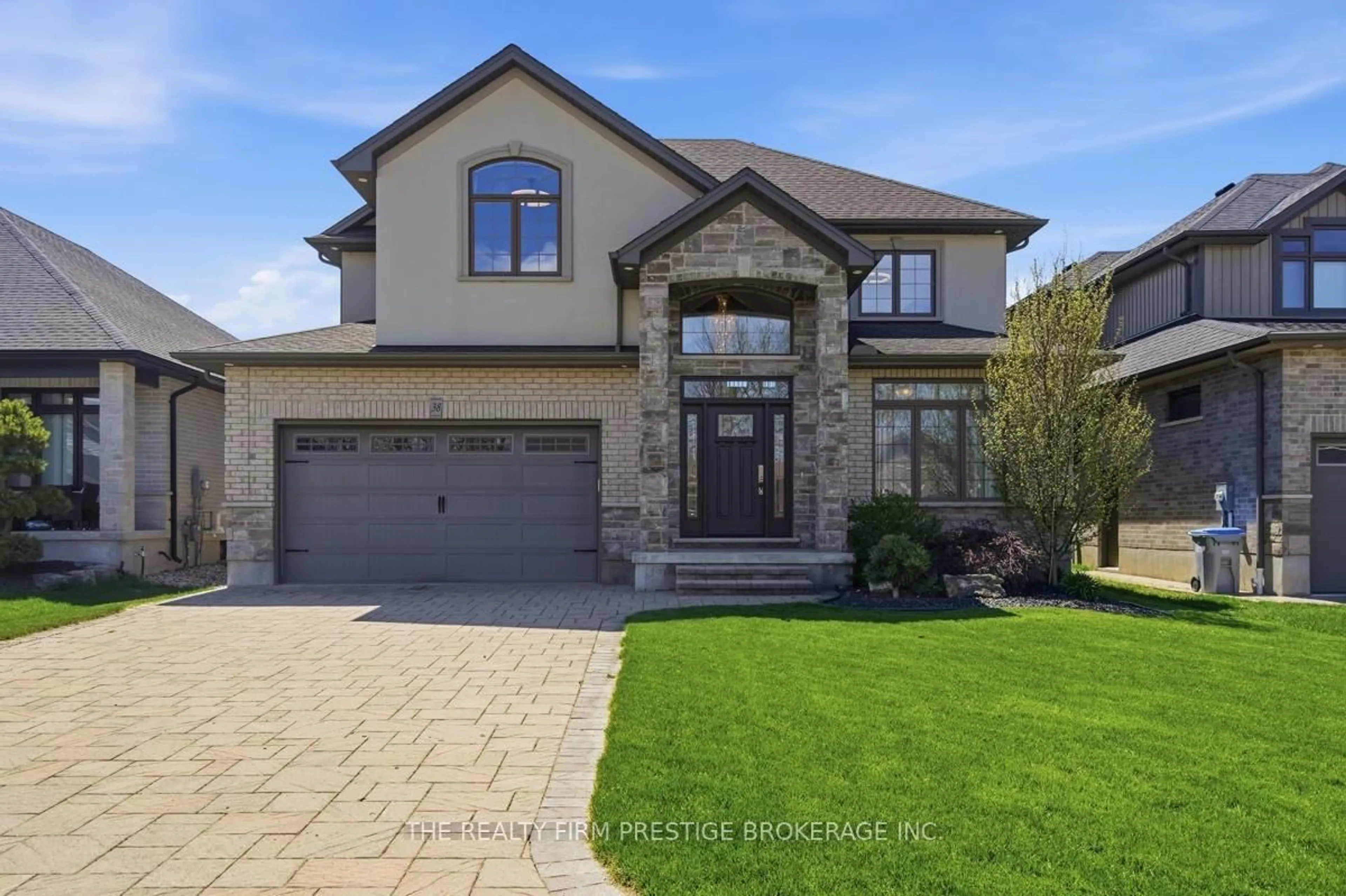 Home with brick exterior material, street for 38 Veale Cres, Strathroy-Caradoc Ontario N7G 0C9