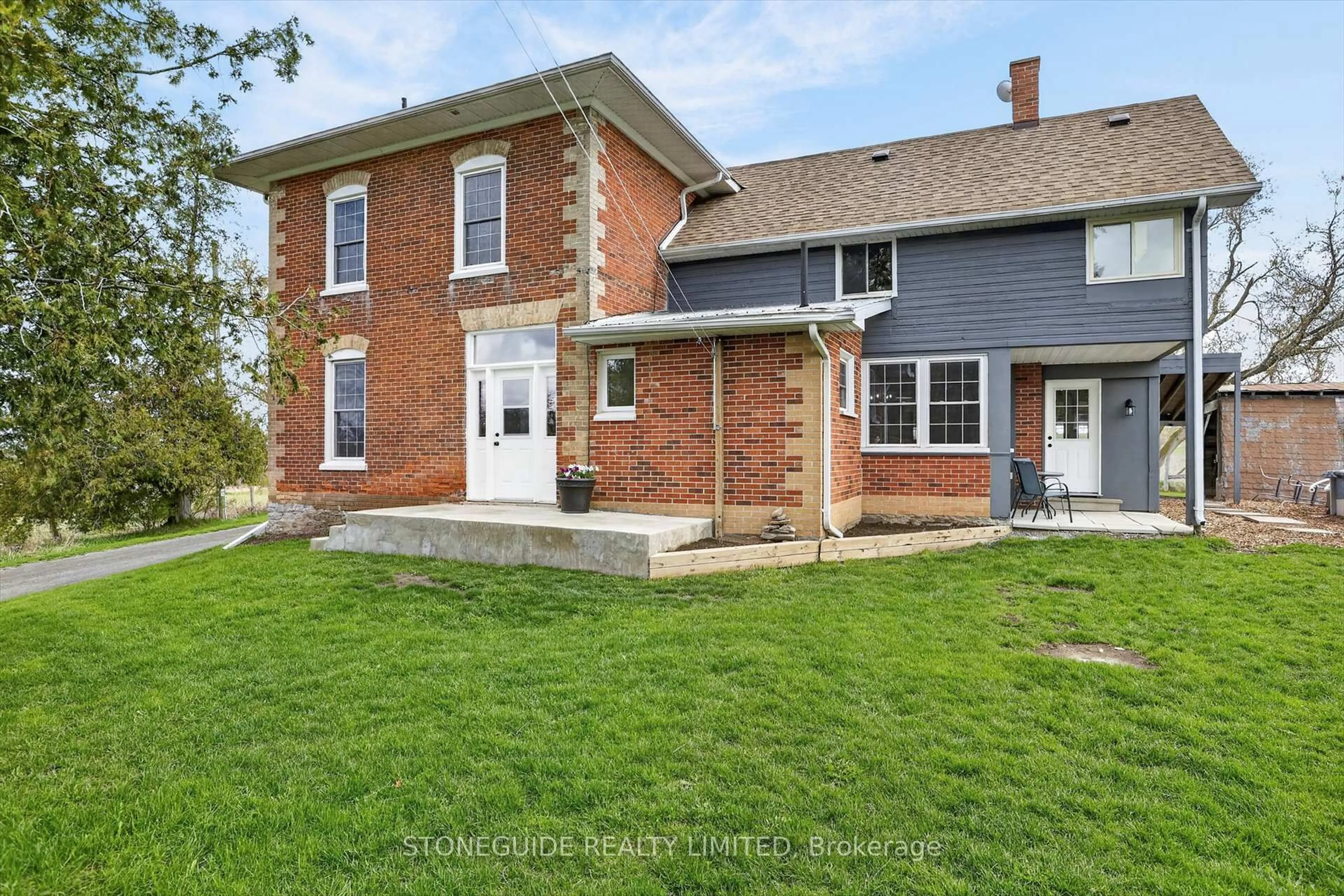 Home with brick exterior material, street for 1911 David Fife Line, Otonabee-South Monaghan Ontario K0L 2B0
