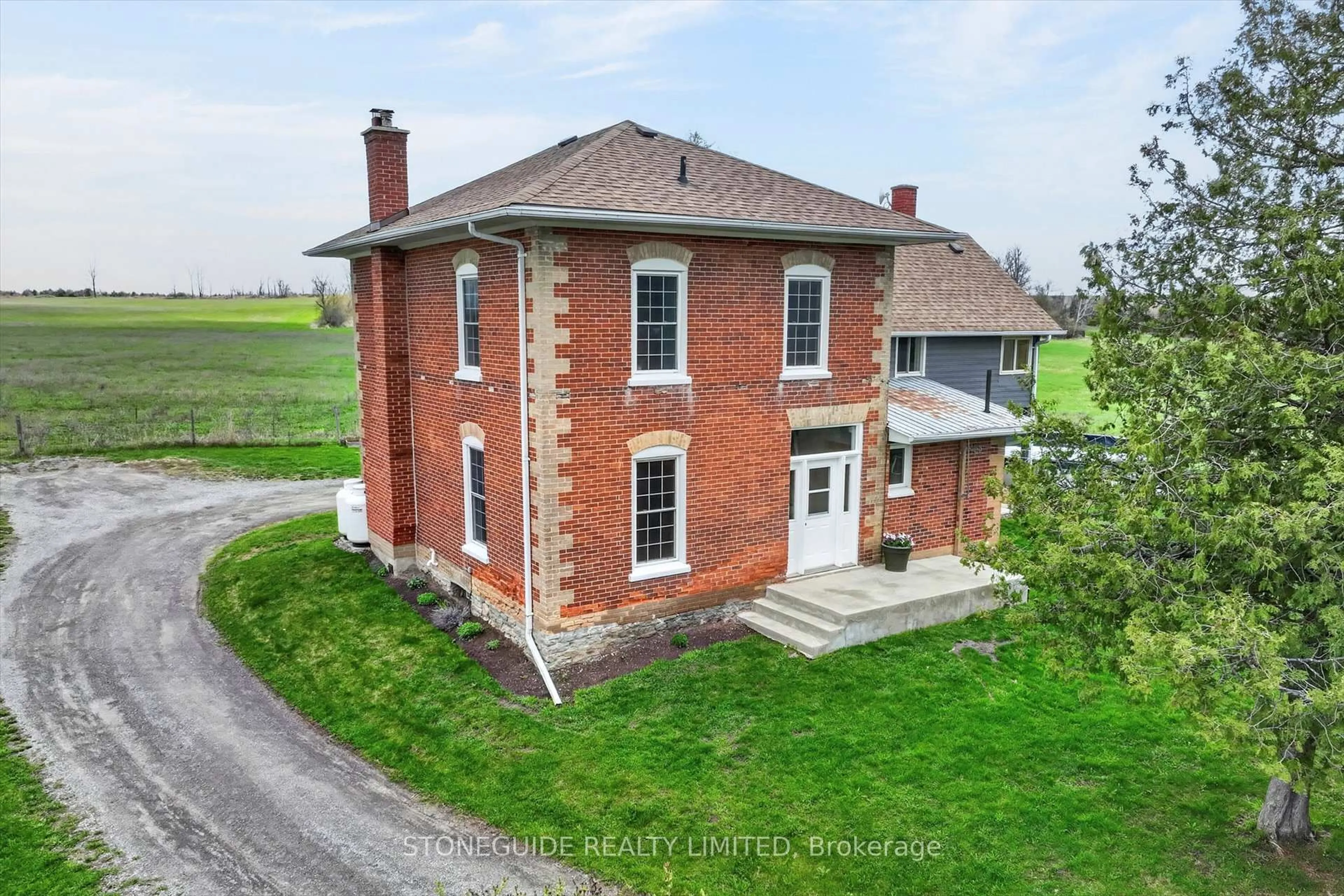A pic from outside/outdoor area/front of a property/back of a property/a pic from drone, building for 1911 David Fife Line, Otonabee-South Monaghan Ontario K0L 2B0