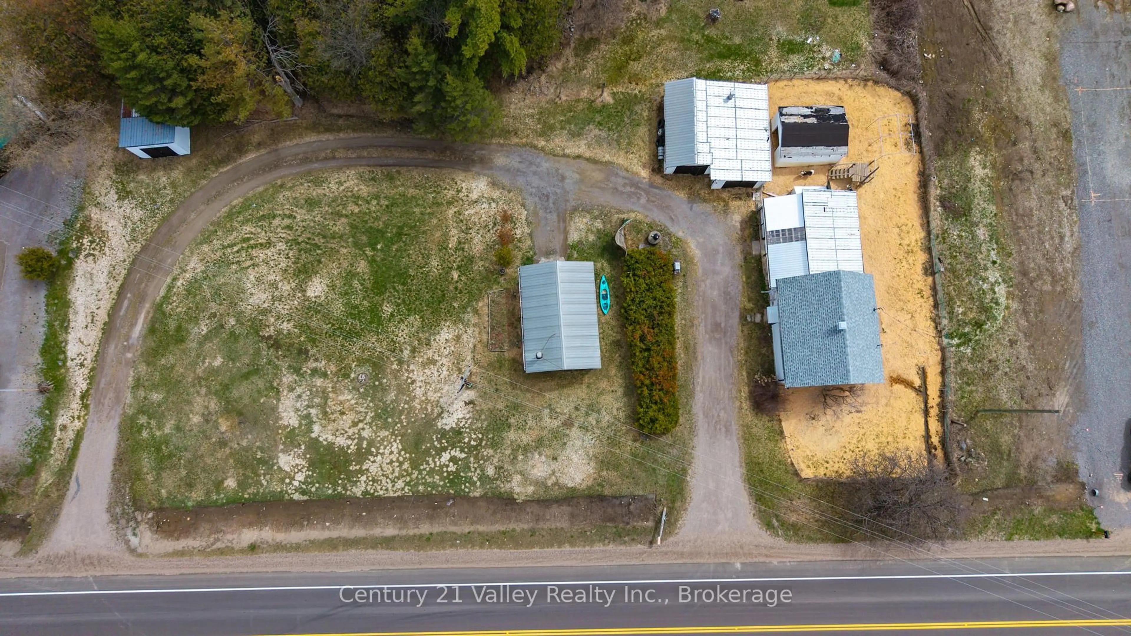 A pic from outside/outdoor area/front of a property/back of a property/a pic from drone, building for 83 Foymount Rd, Eganville Ontario K0J 1T0