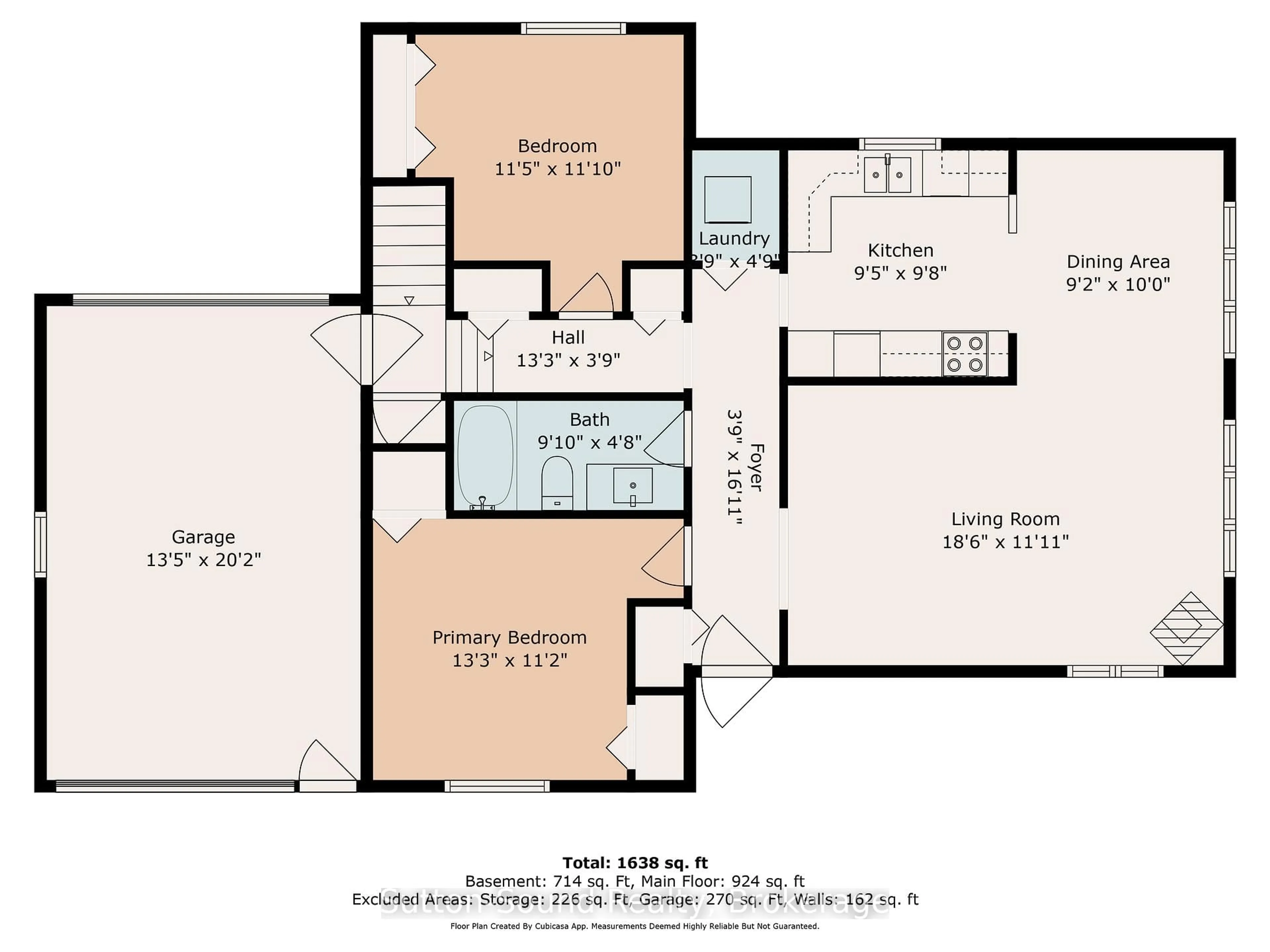 Floor plan for 125 Paradise Bay Rd, Meaford Ontario N0H 1B0