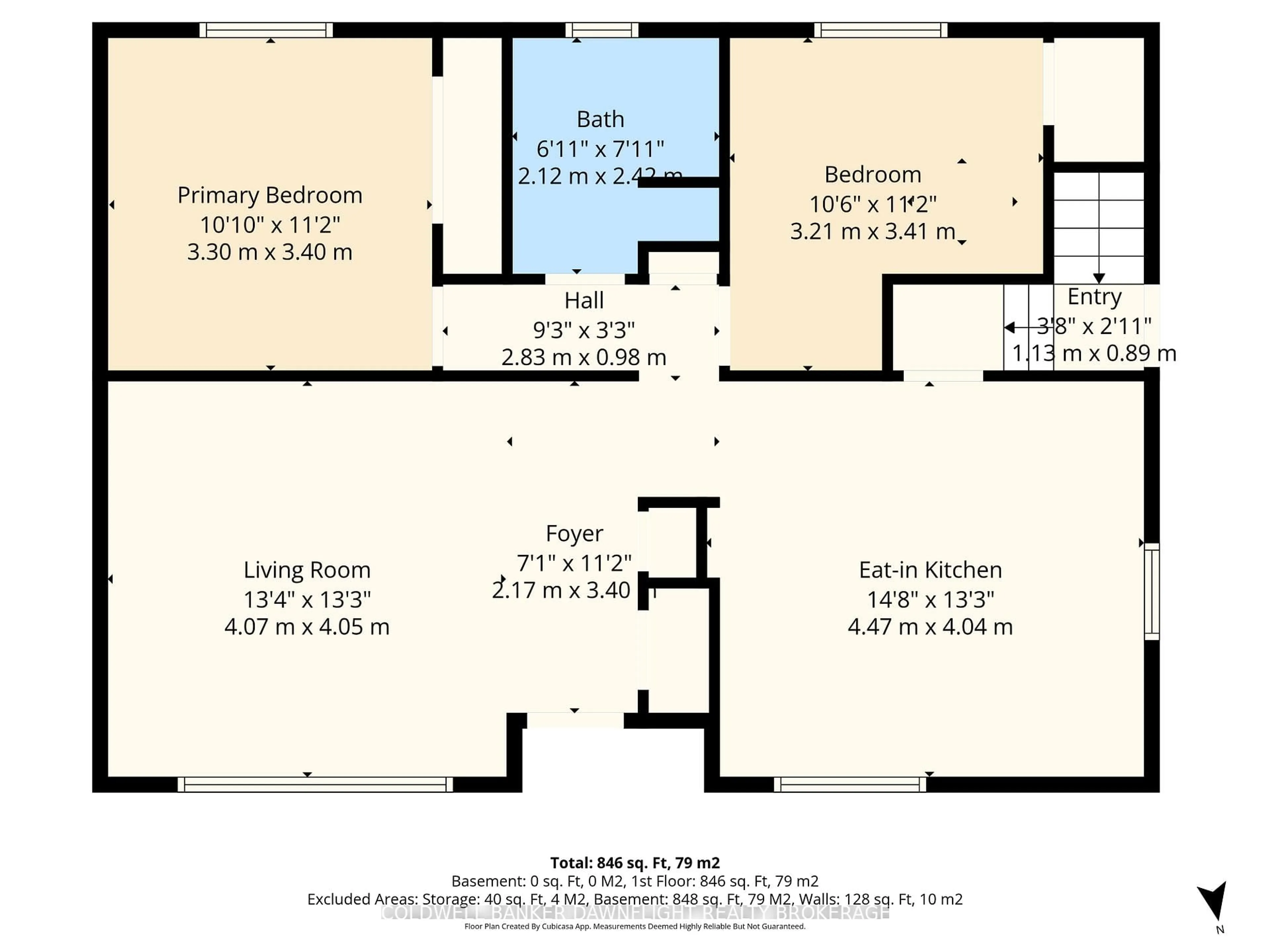 Floor plan for 195 Bethany St, North Middlesex Ontario N0M 2K0