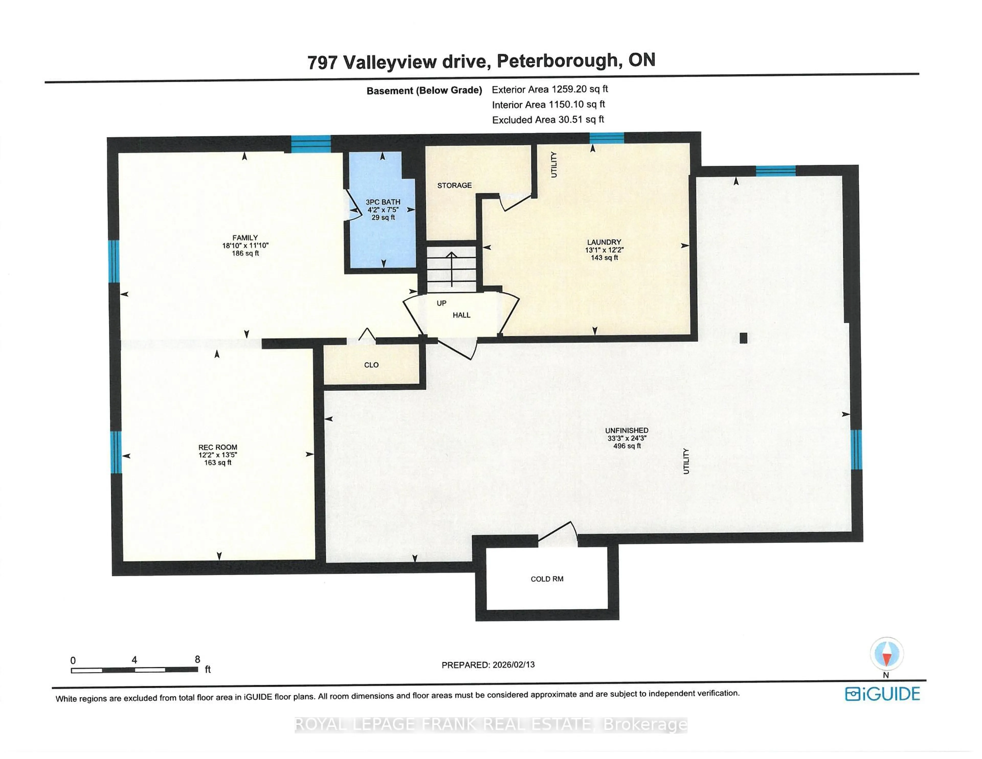 Floor plan for 797 Valleyview Dr, Peterborough Ontario K9J 6P9