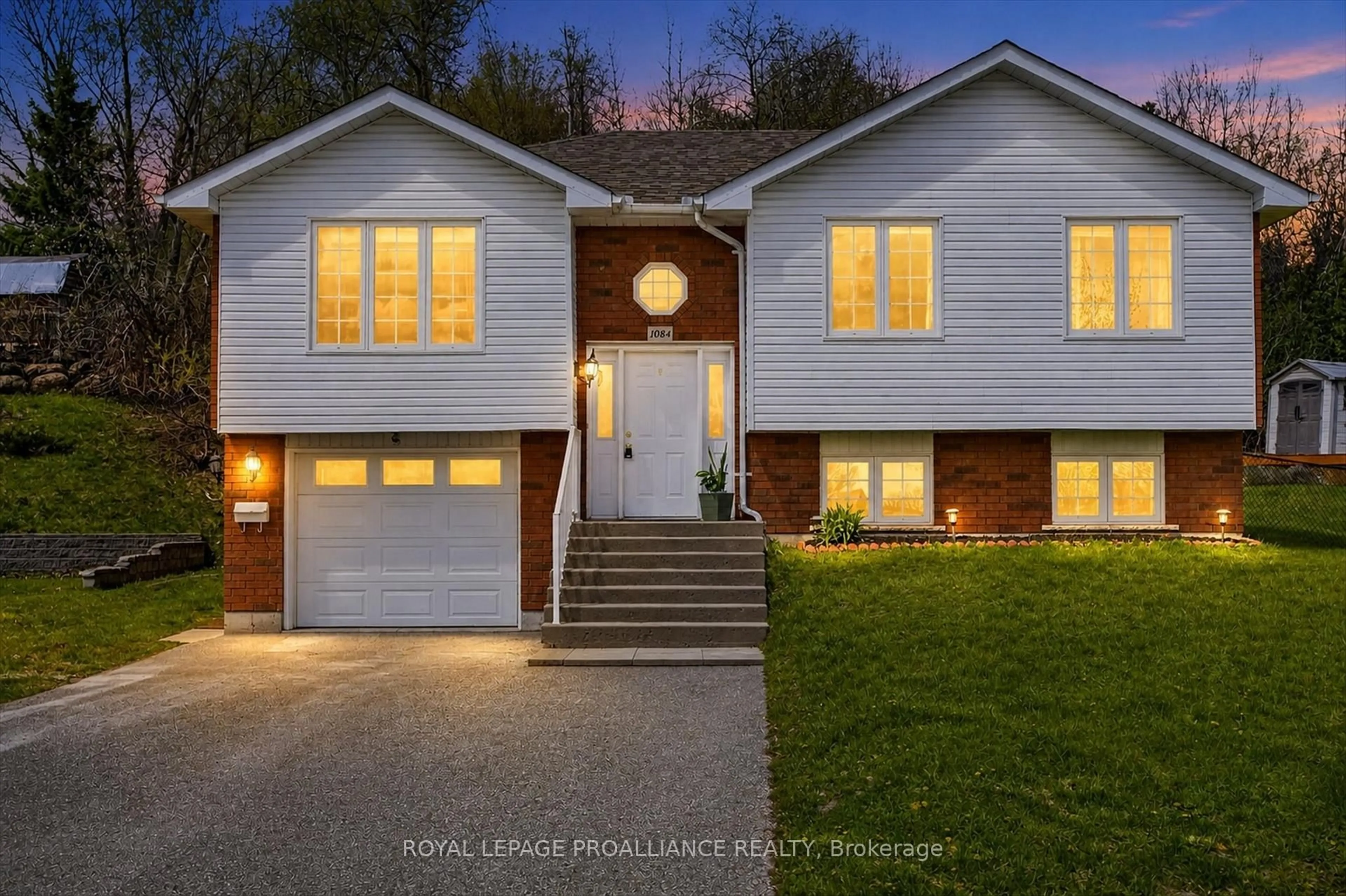 Home with brick exterior material, street for 1084 Afton Rd, Peterborough Ontario K9J 8L2