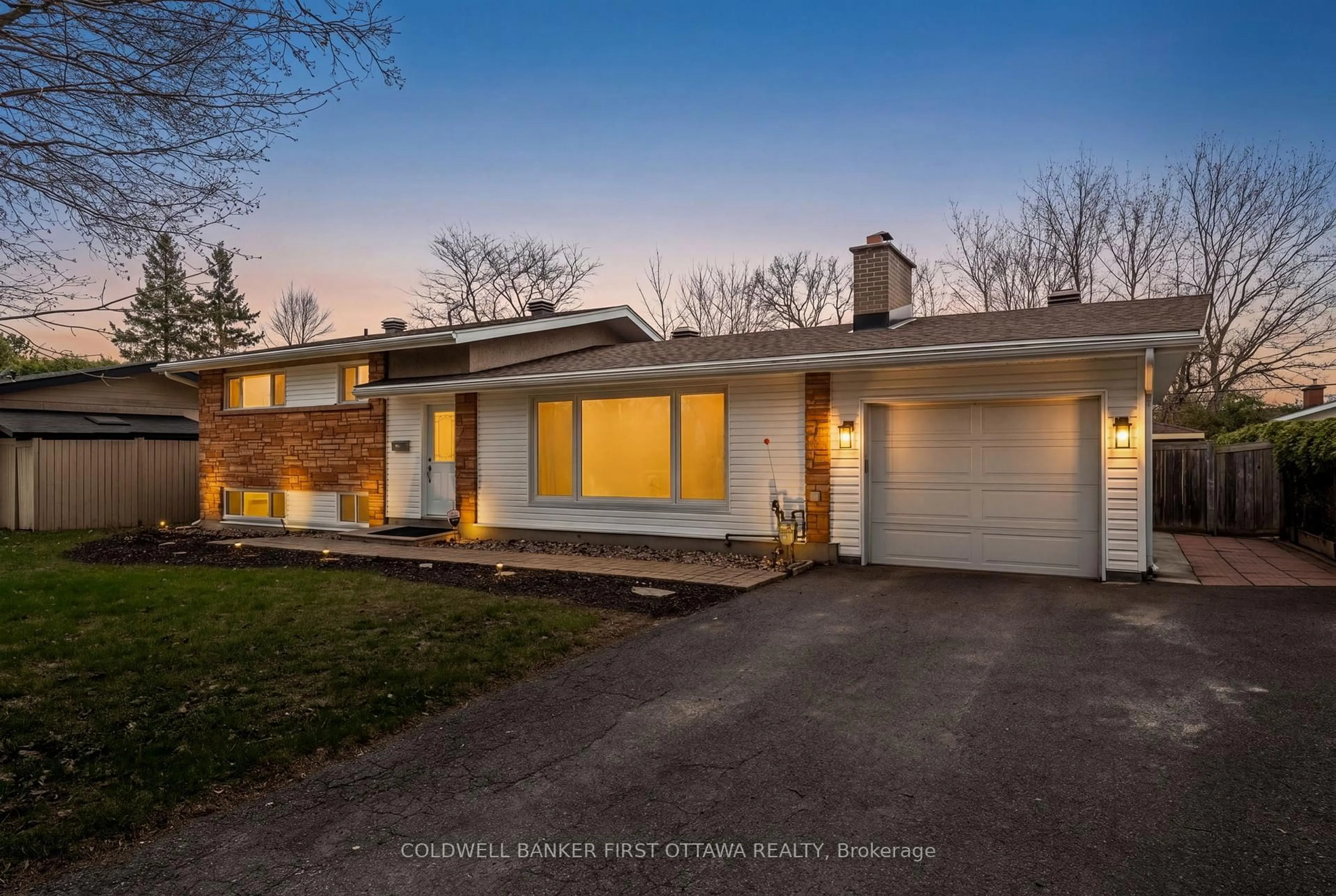 Home with brick exterior material, street for 18 Tiverton Dr, Ottawa Ontario K2E 6L5