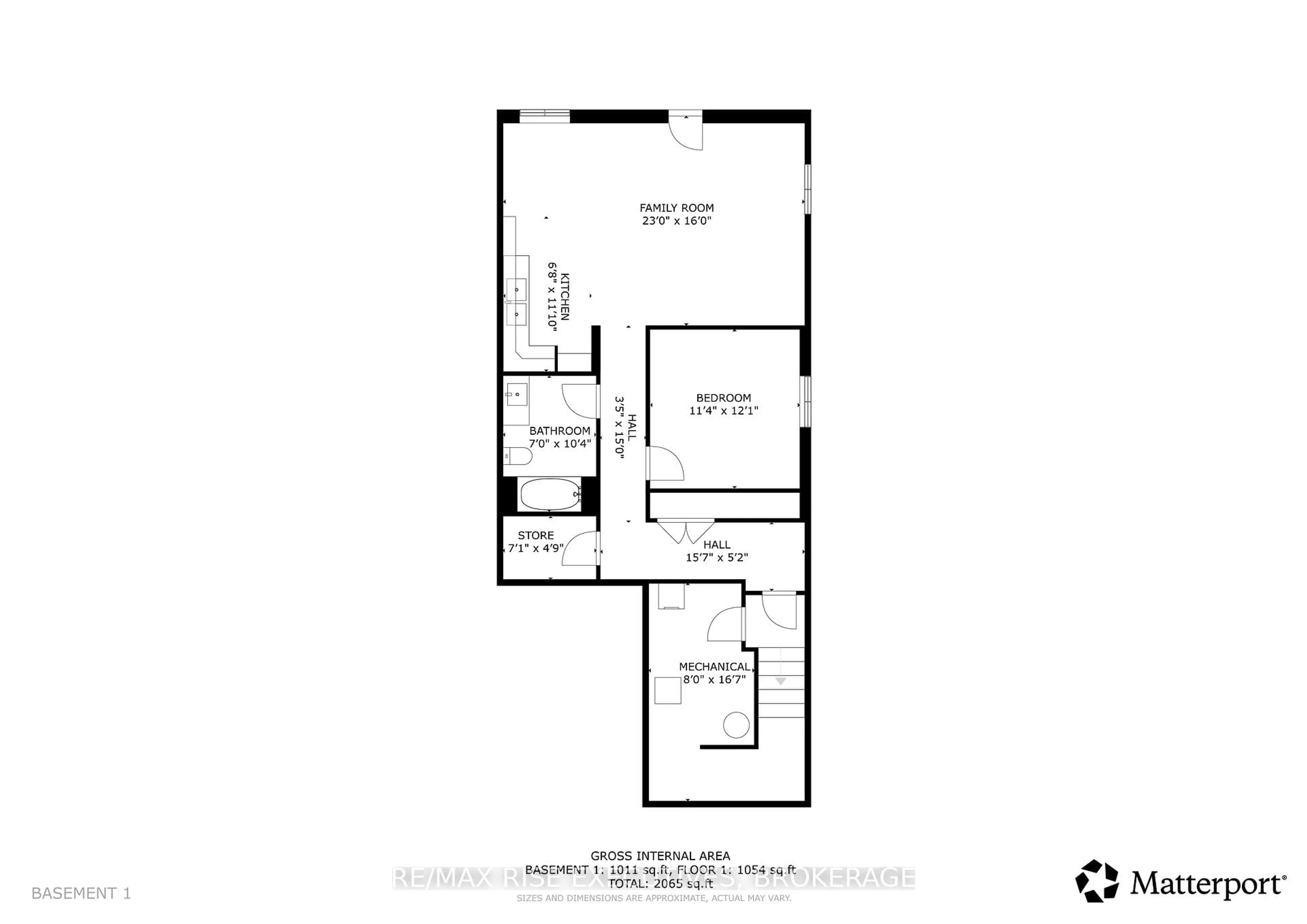 Floor plan for 51 Potter Dr, Bissett Creek Ontario K0H 2H0