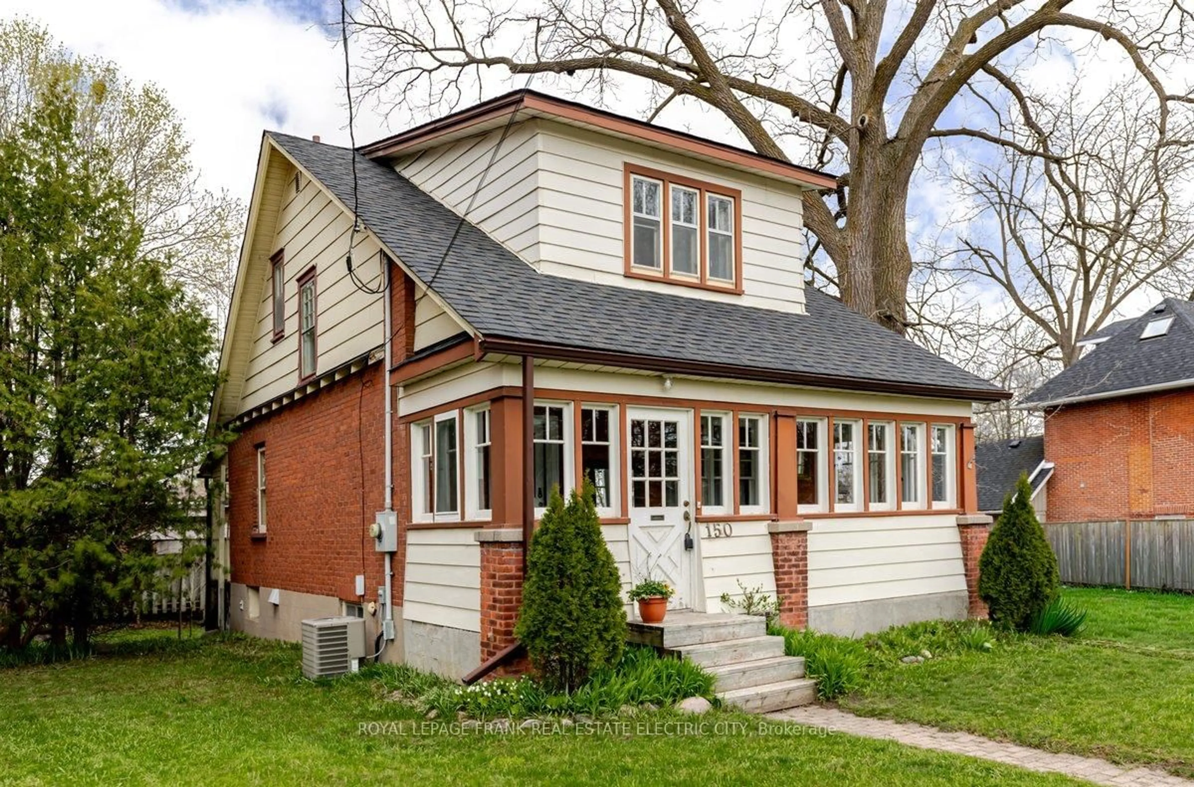 Home with brick exterior material, street for 150 Benson Ave, Peterborough Ontario K9H 5Y3