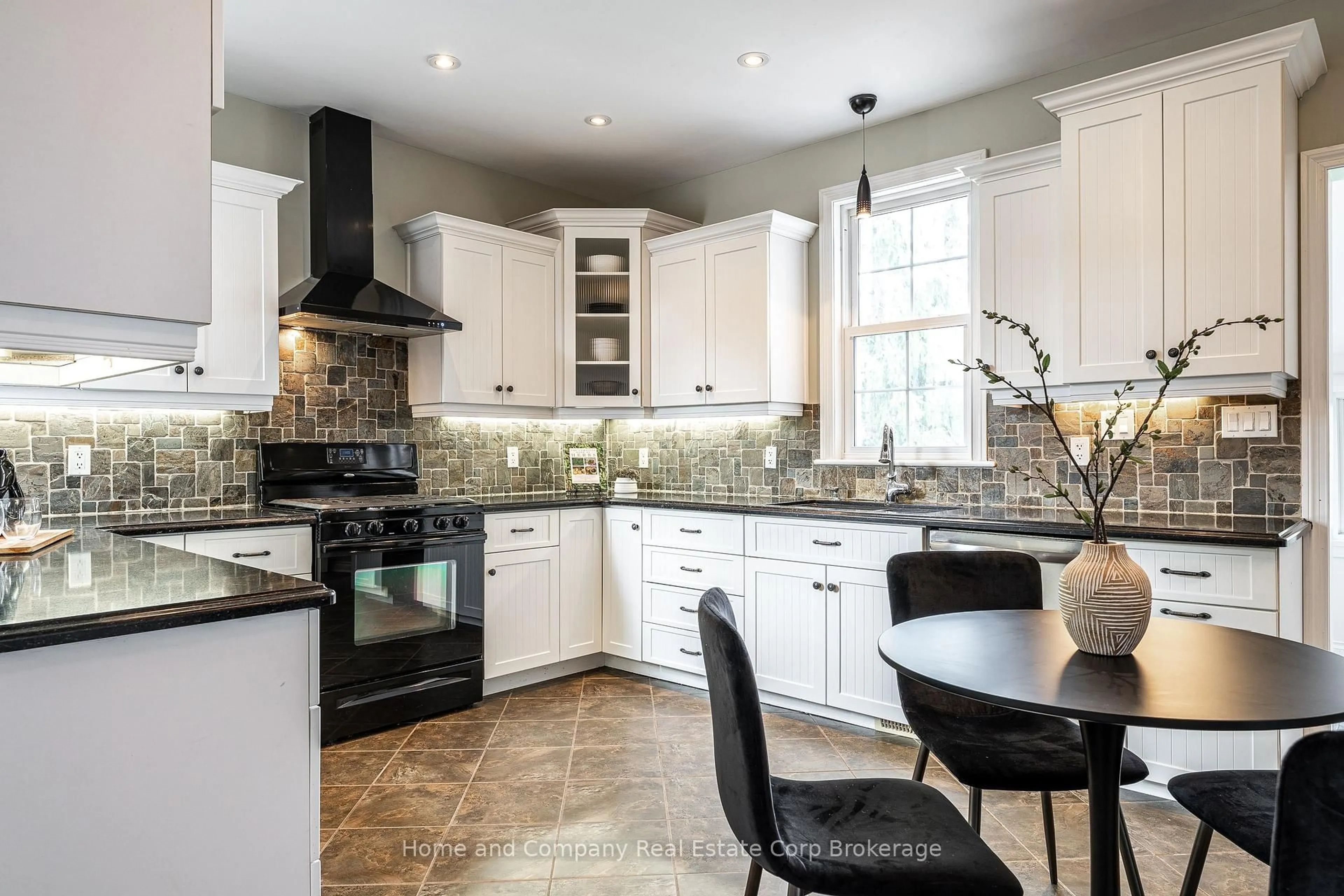 Contemporary kitchen, ceramic/tile floor for 94 Milton St, Stratford Ontario N5A 3V1