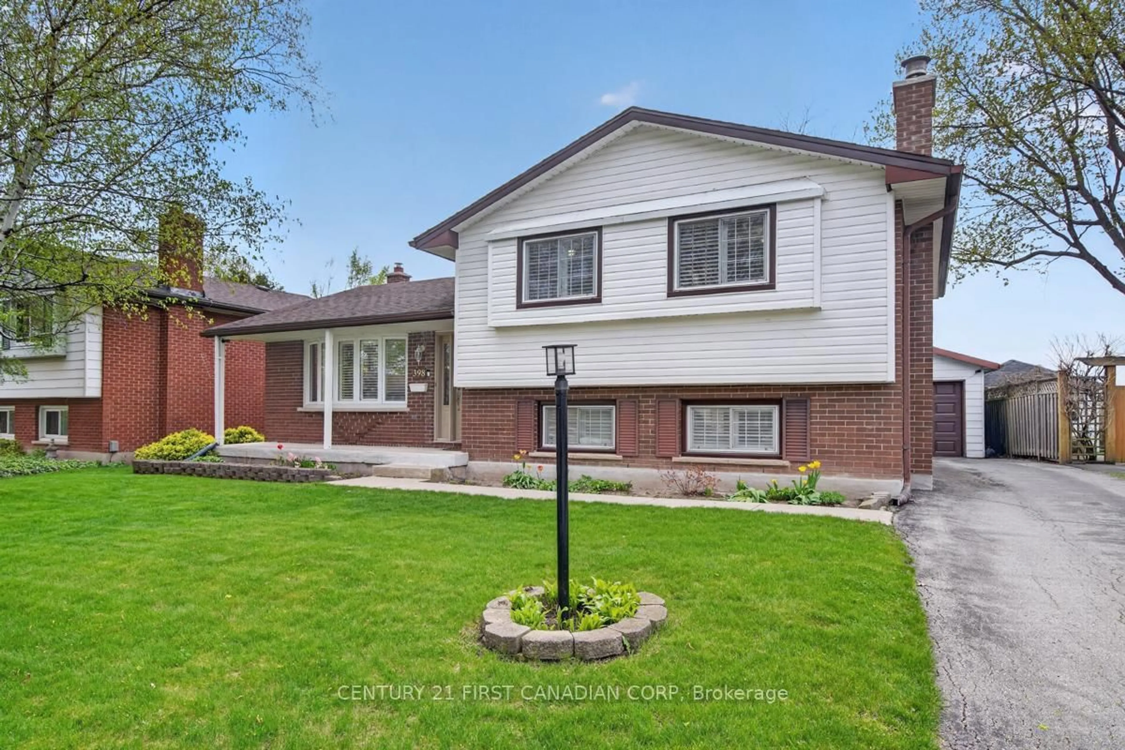 Home with brick exterior material, street for 398 Millbank Dr, London South Ontario N6C 4W7