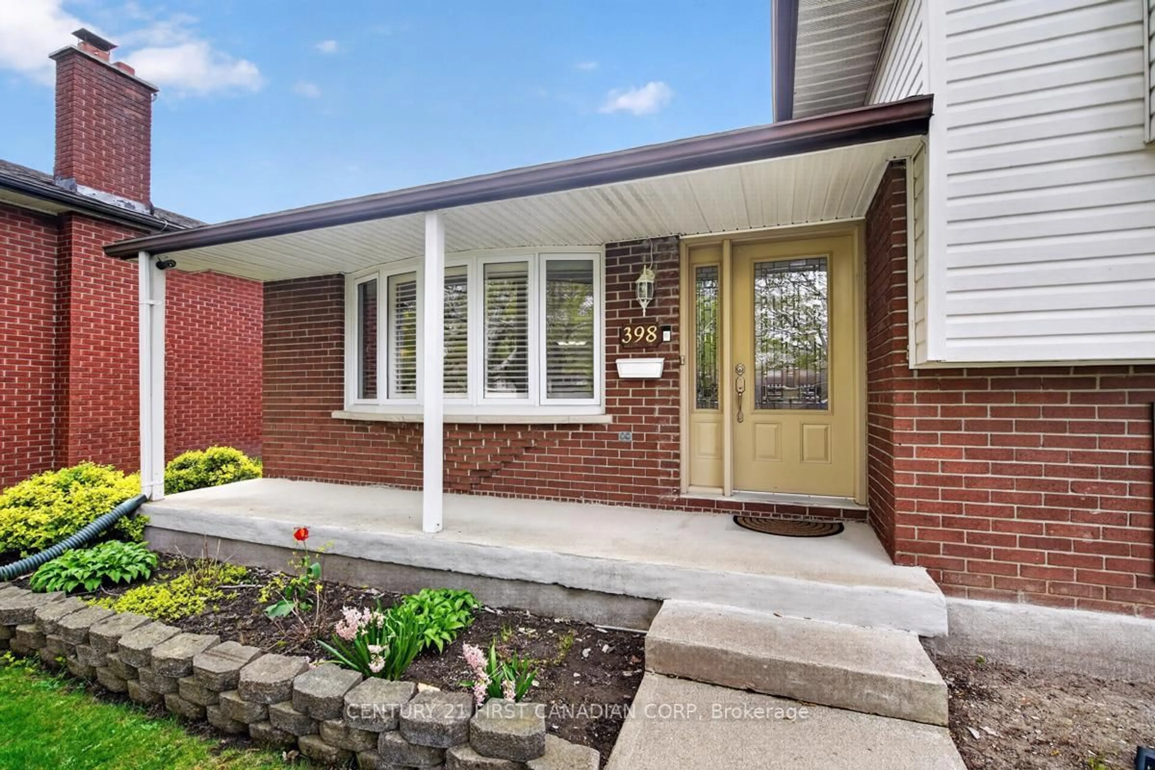 Home with brick exterior material, street for 398 Millbank Dr, London South Ontario N6C 4W7