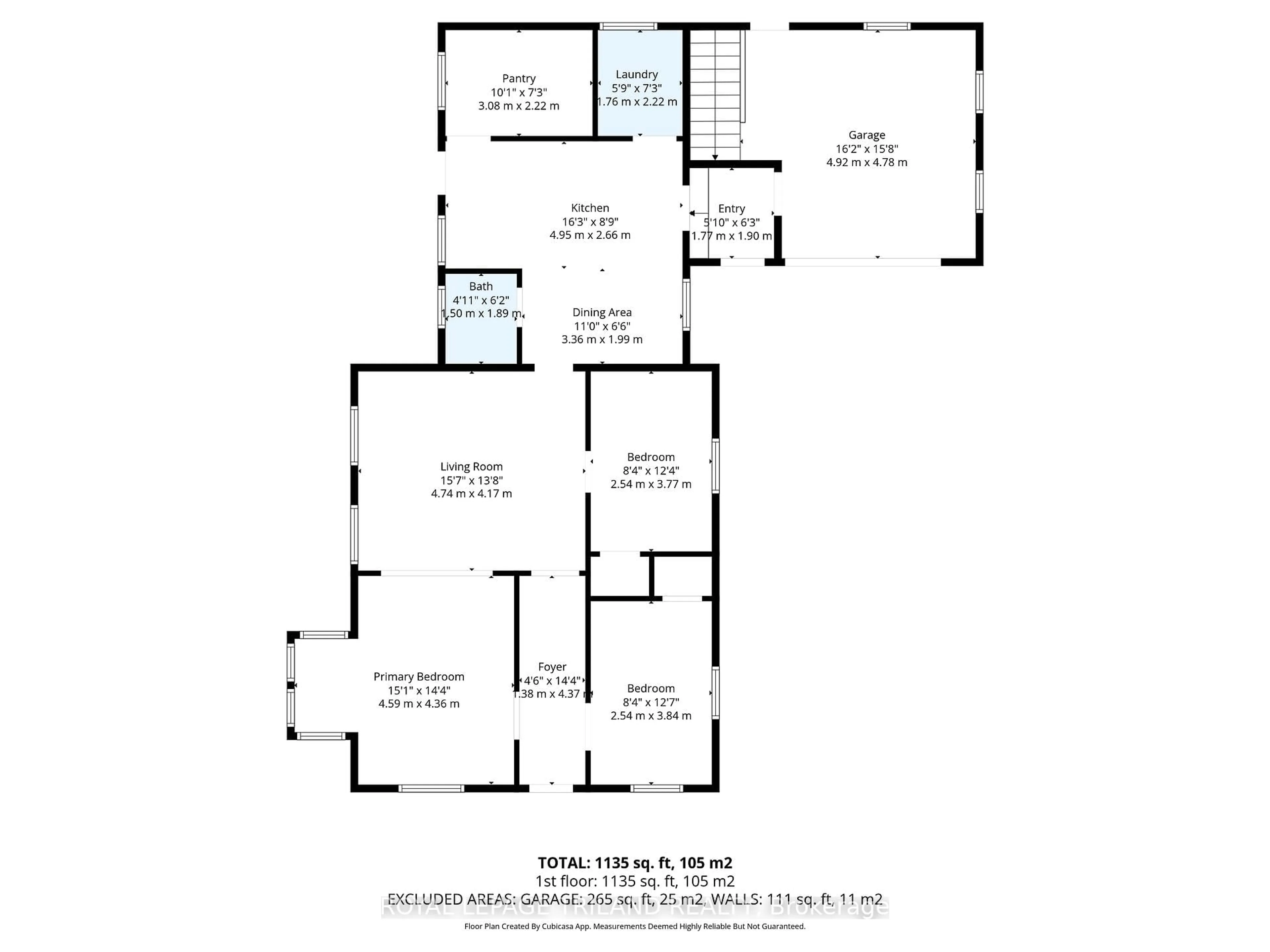 Floor plan for 492 Victoria St, Warwick Ontario N0M 2S0