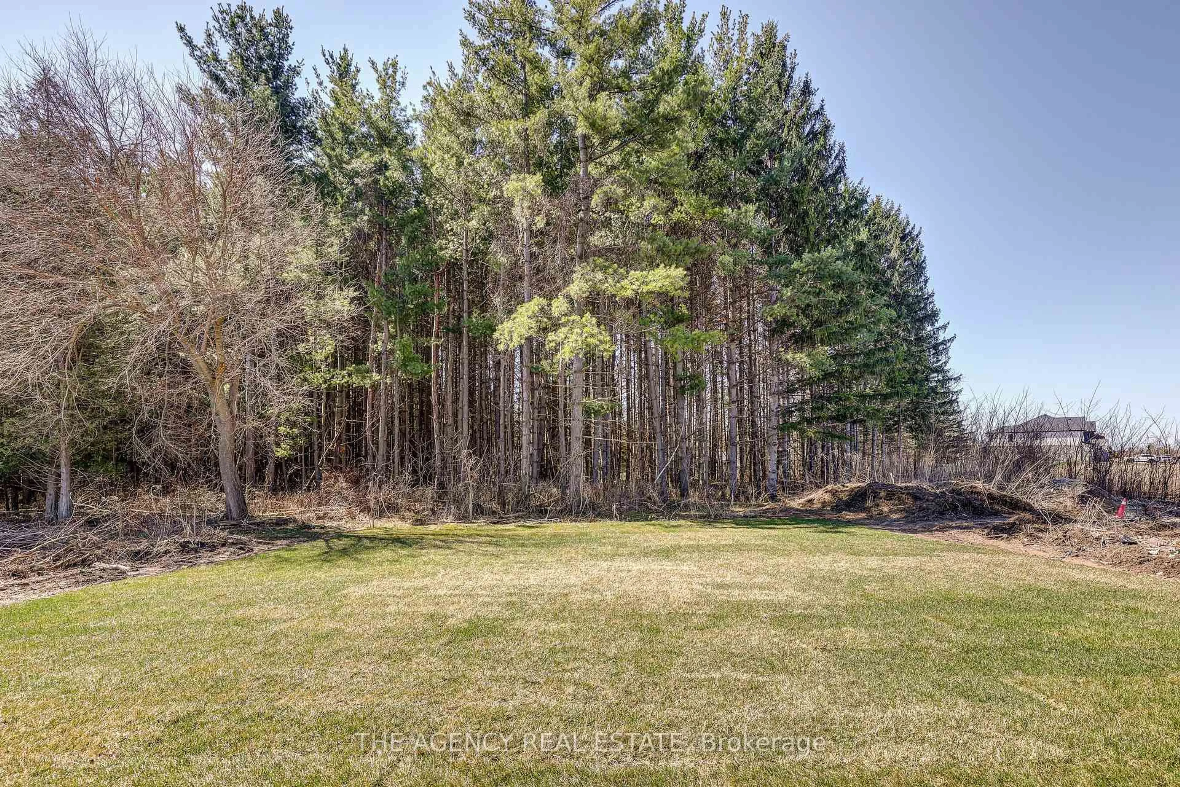 A pic from outside/outdoor area/front of a property/back of a property/a pic from drone, forest/trees view for 4228 Fallingbrook Rd, London South Ontario N6P 0H8