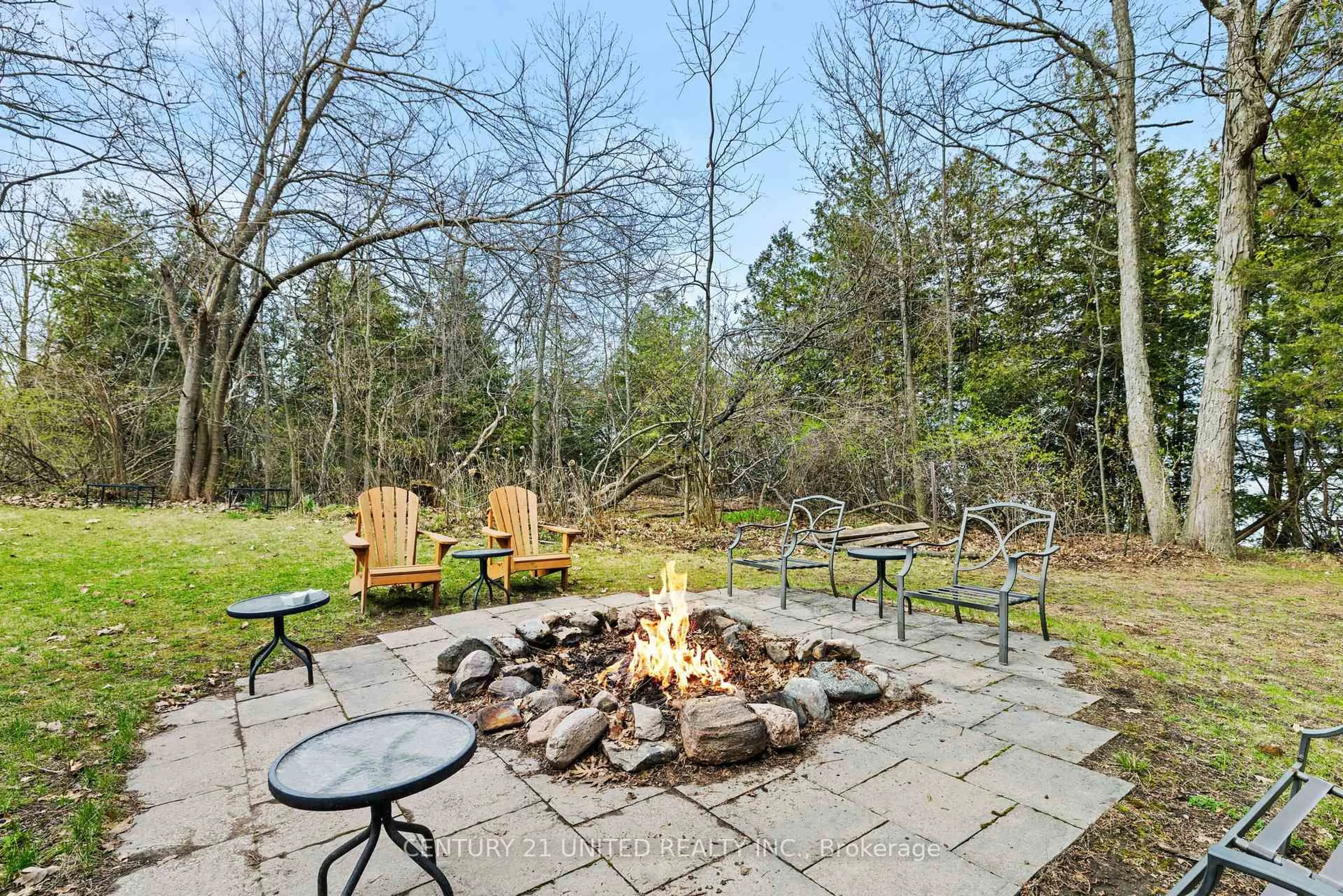 Patio, forest/trees view for 422 Island View Rd #10, Alnwick/Haldimand Ontario K0K 2X0