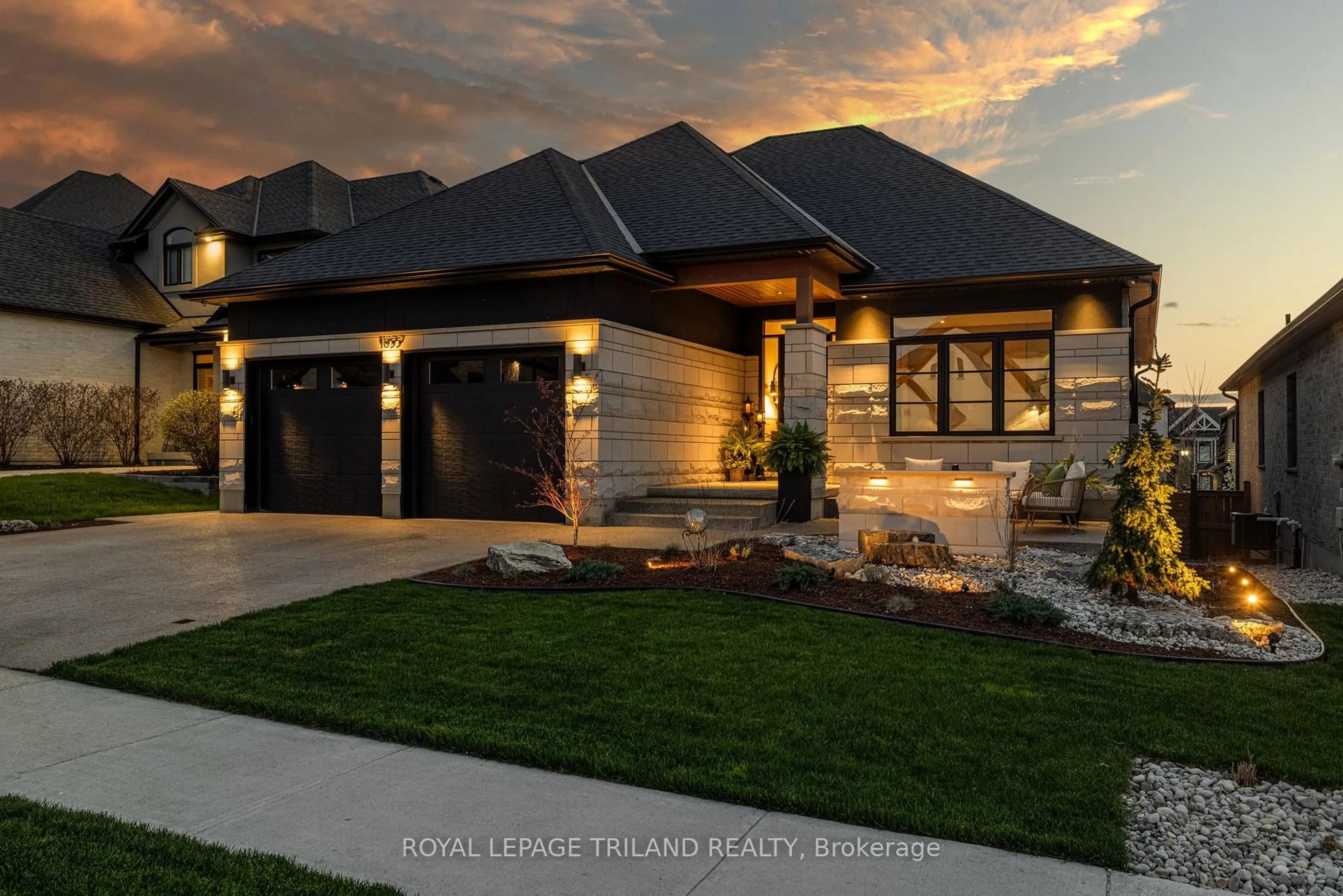 Home with brick exterior material, street for 1055 Trailsway Ave, London South Ontario N6K 0J1