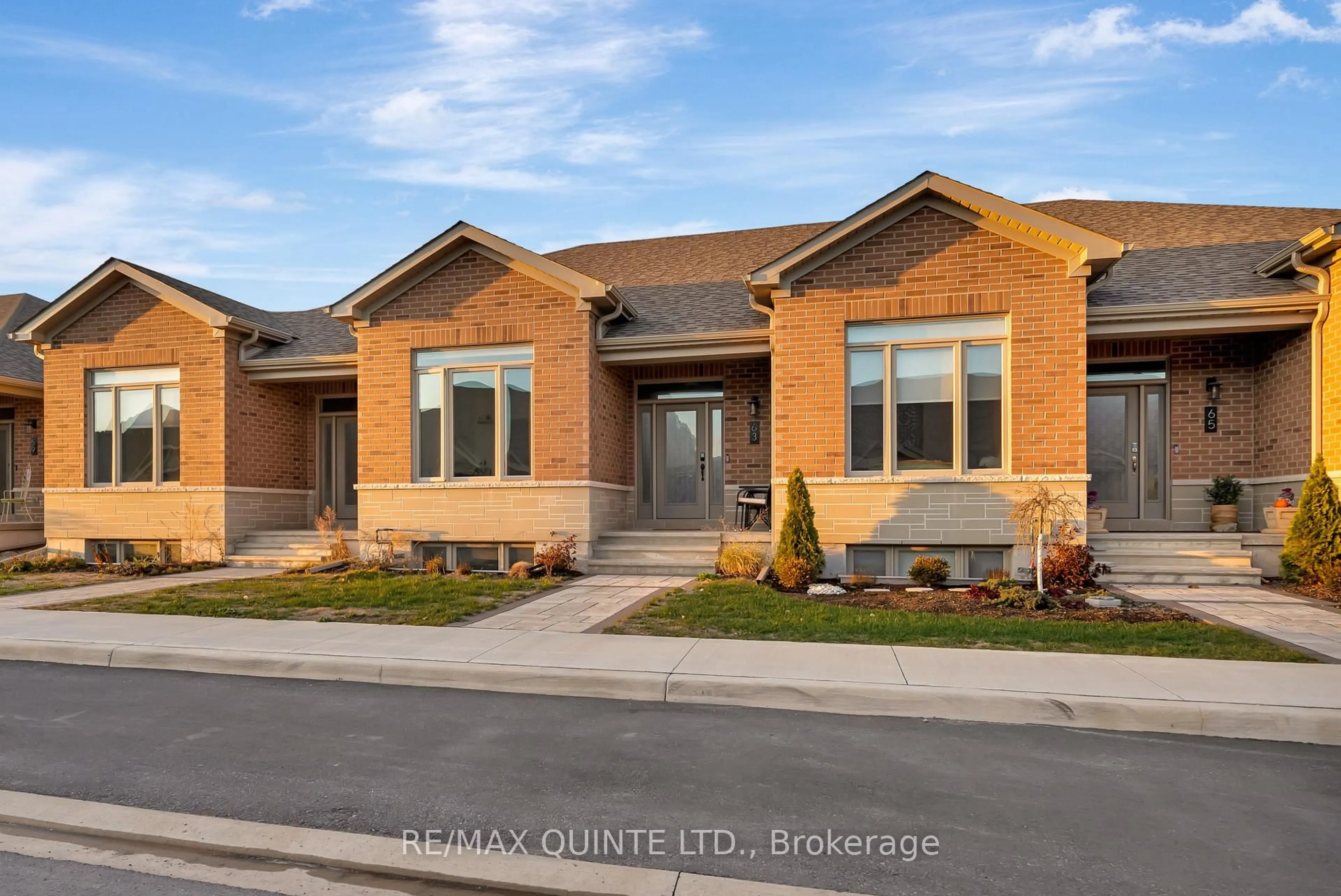 Home with brick exterior material, street for 63 Athabaska Dr, Belleville Ontario K8N 0T1