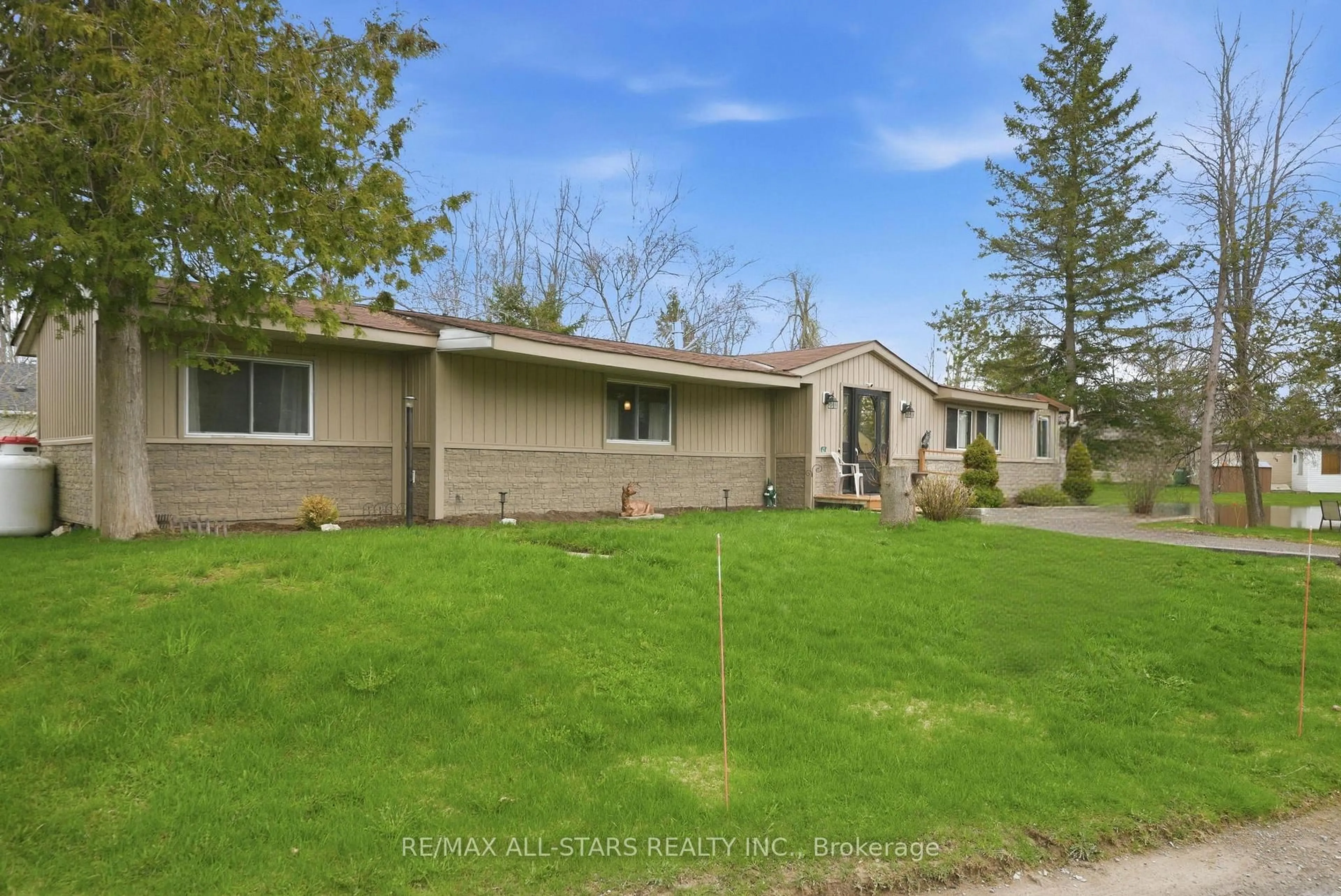 A pic from outside/outdoor area/front of a property/back of a property/a pic from drone, street for 42 Otter Line, Kawartha Lakes Ontario K9V 0K1