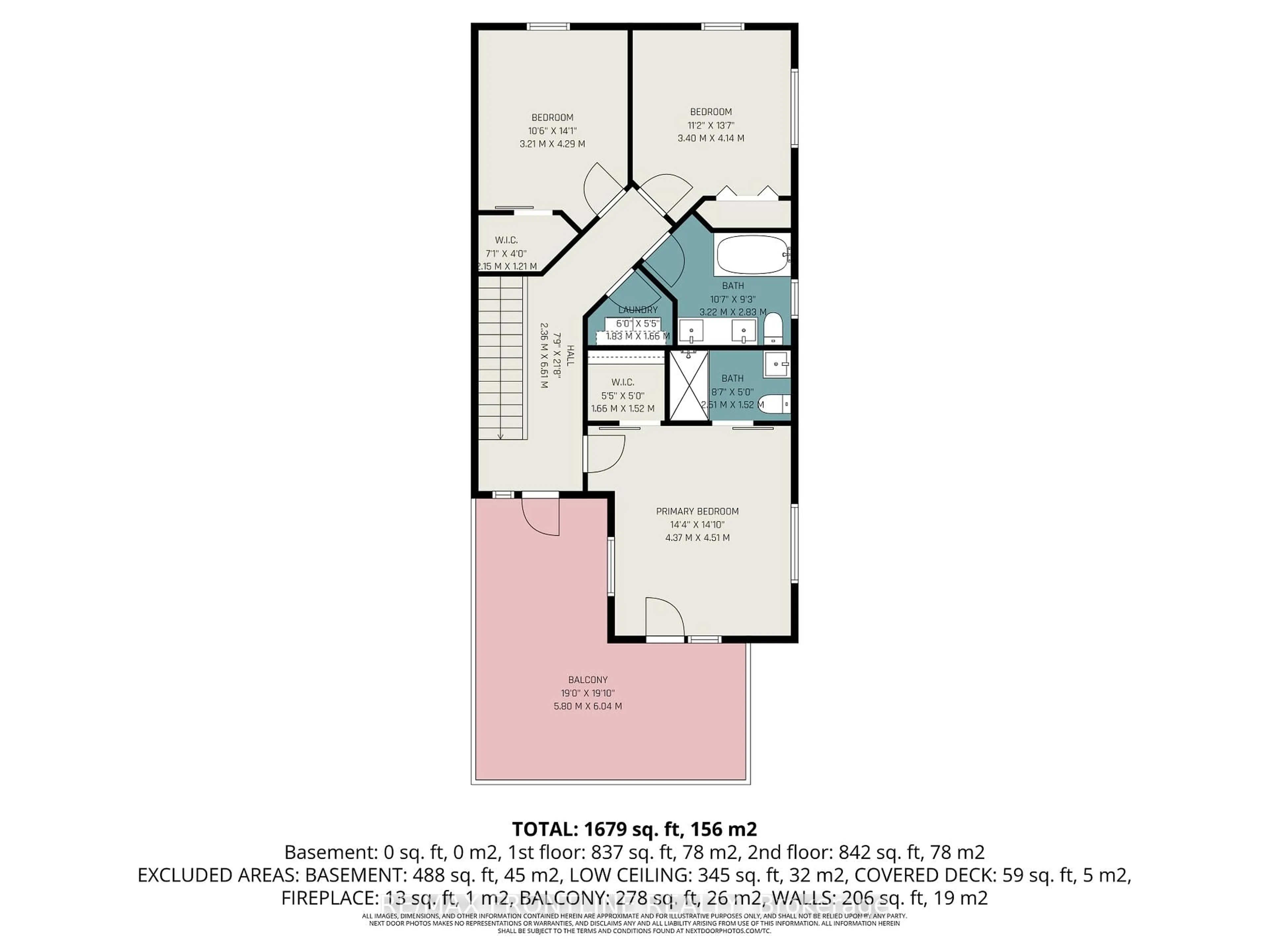 Floor plan for 55 Arthur St, Perth Ontario K7H 1N4