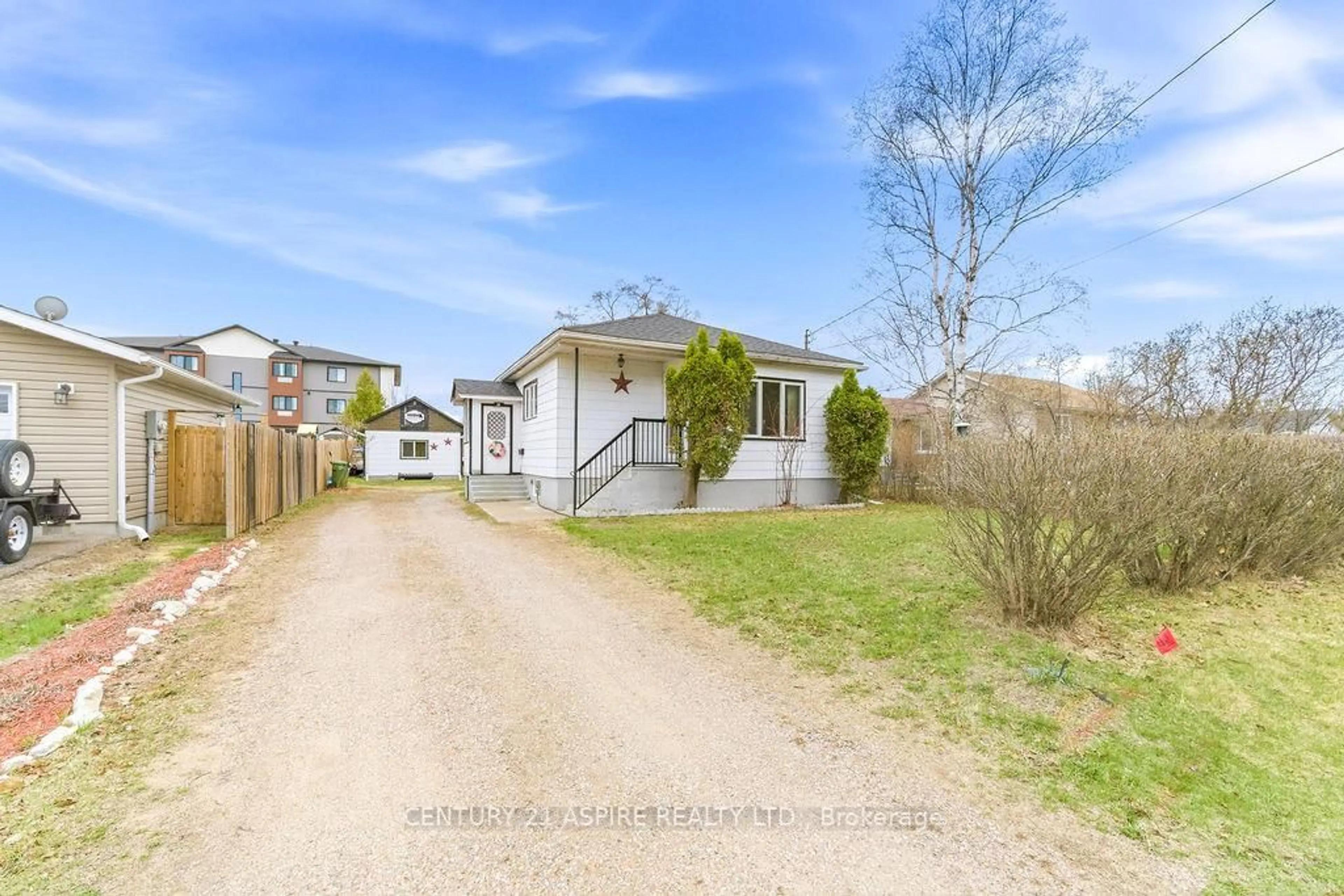 A pic from outside/outdoor area/front of a property/back of a property/a pic from drone, street for 14 Wilbert St, Petawawa Ontario K8H 2C6