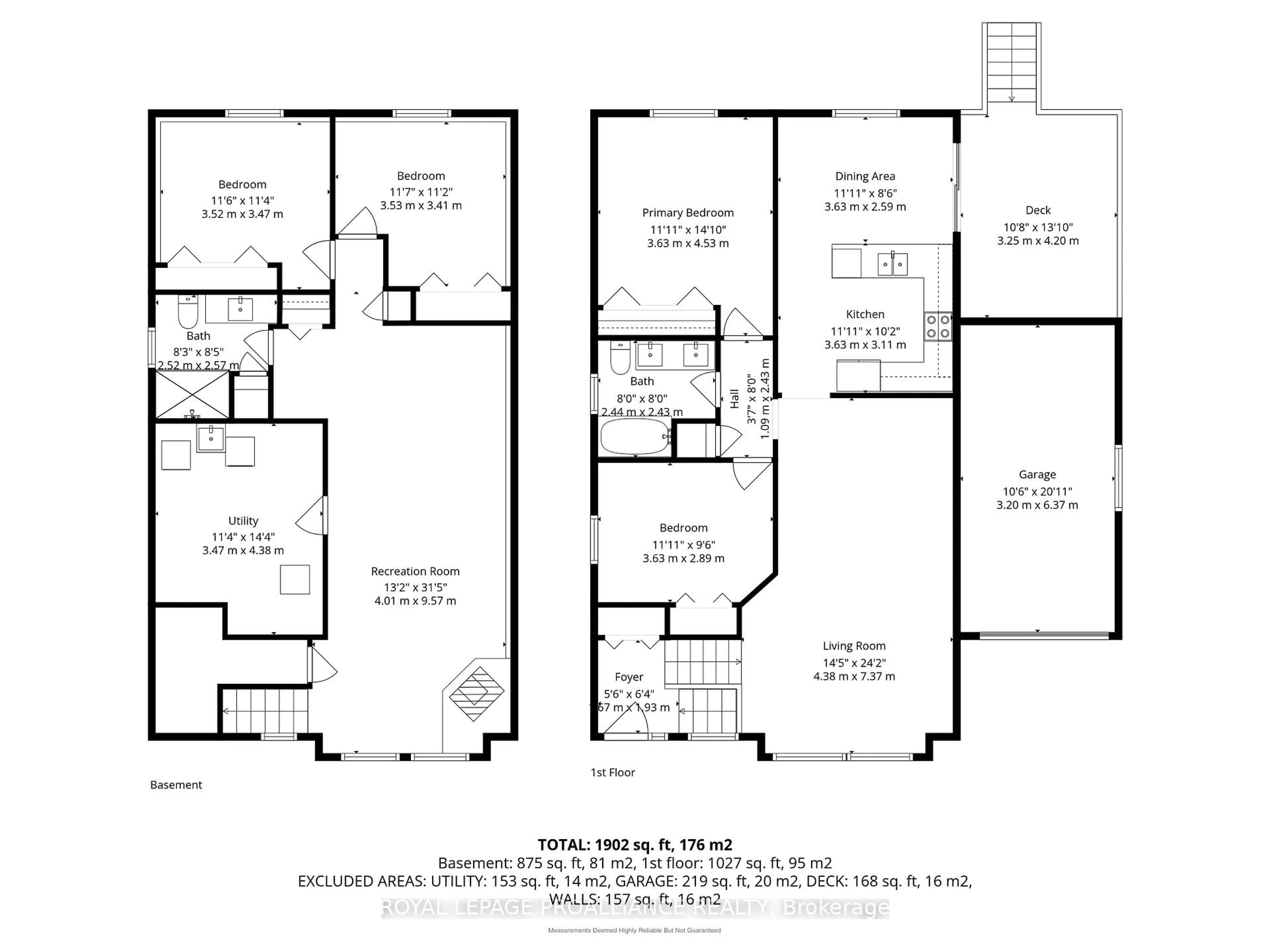 Floor plan for 116 Pine St, Belleville Ontario K8N 0A4