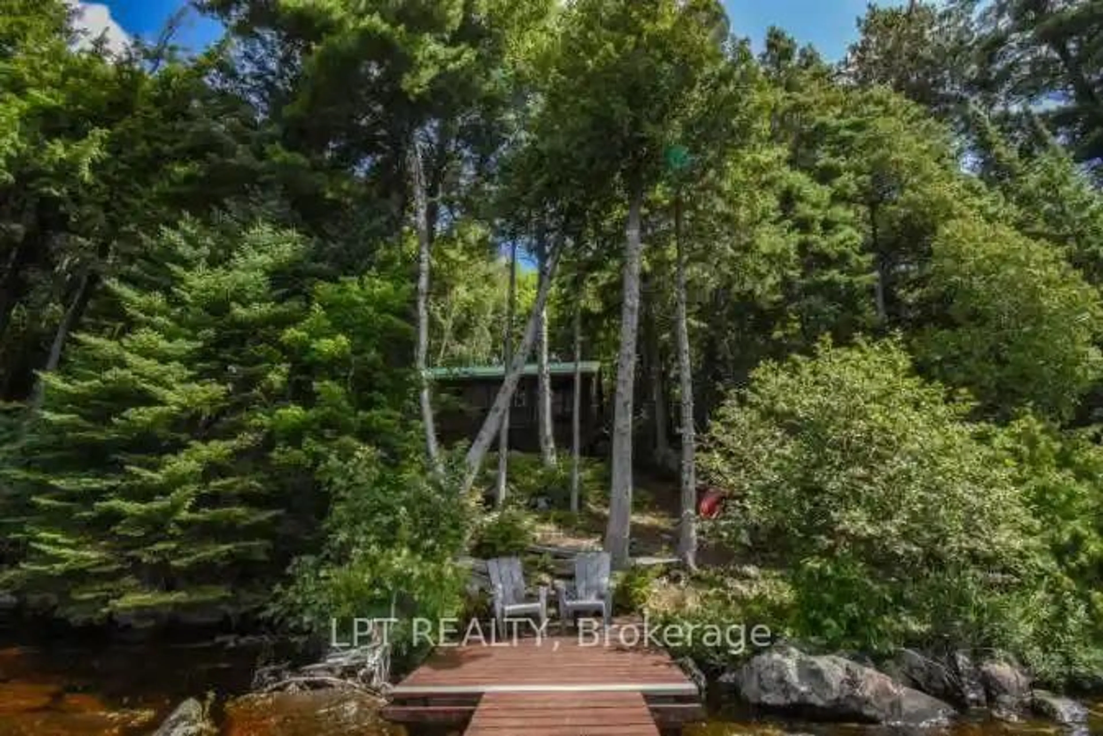Patio, forest/trees view for 00 60 Highway #1431, South Algonquin Ontario P1H 2G9
