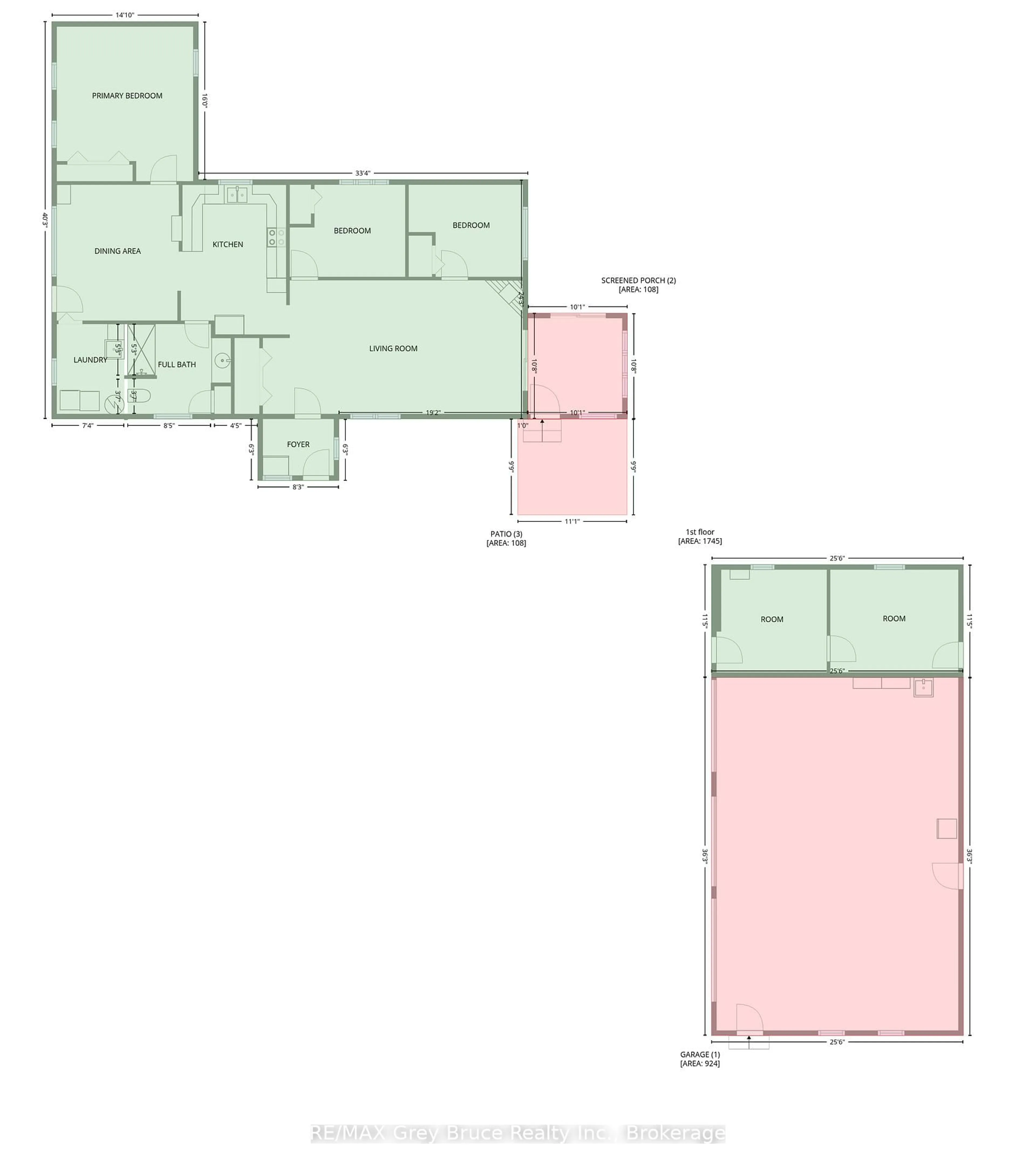 Floor plan for 158 Red Bay Rd, South Bruce Peninsula Ontario N0H 2T0