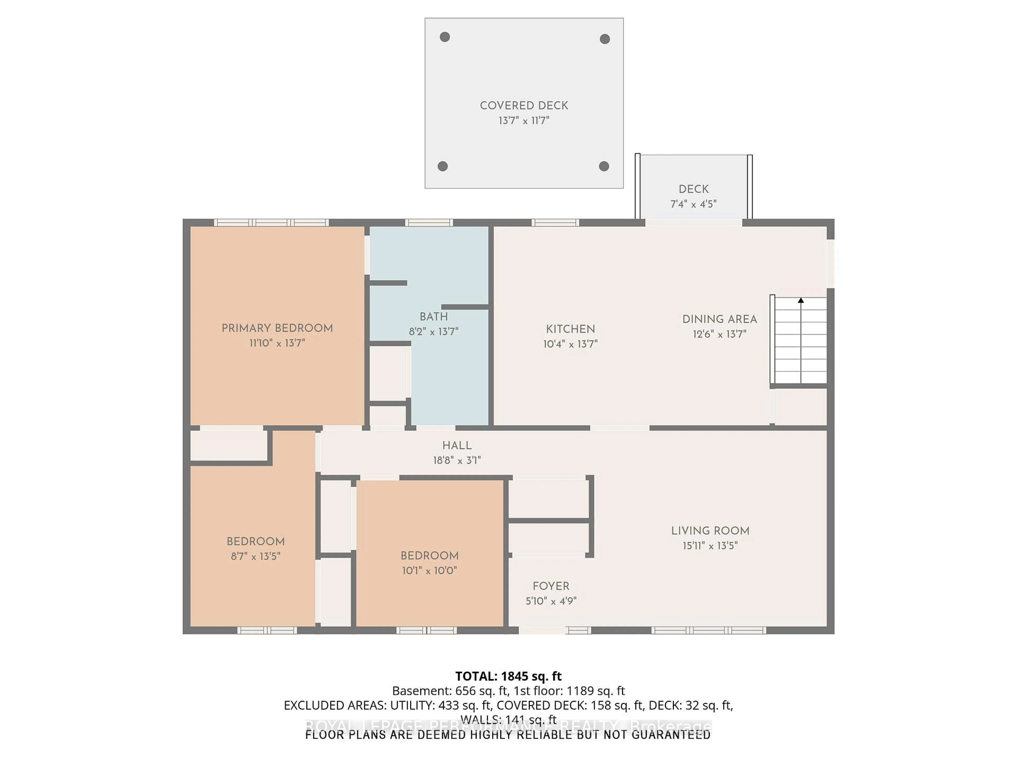 Floor plan for 767 Edmond St, Hawkesbury Ontario K6A 2Y6