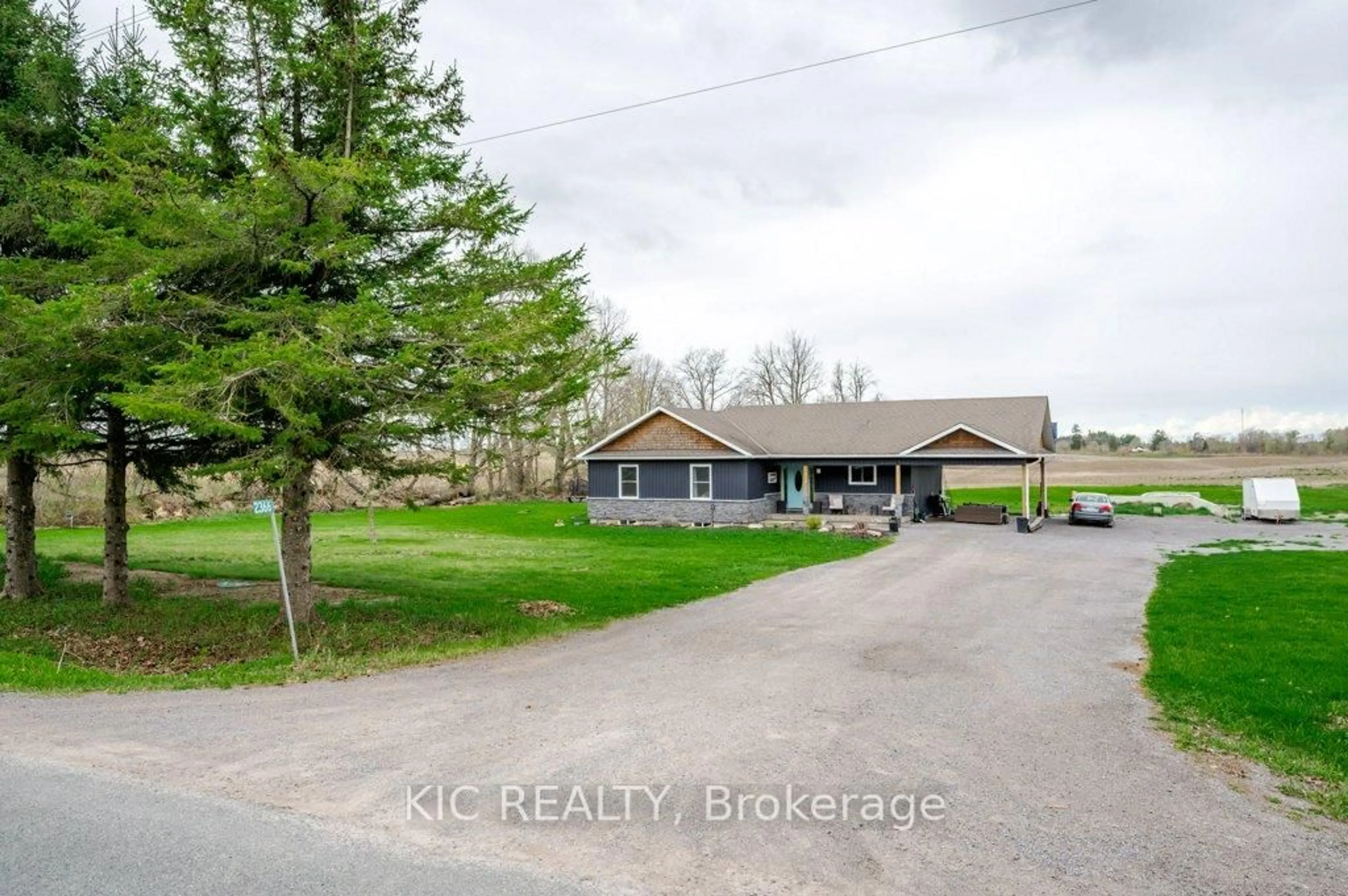 A pic from outside/outdoor area/front of a property/back of a property/a pic from drone, water/lake/river/ocean view for 2366 Asphodel 10th Line, Asphodel-Norwood Ontario K0L 2V0