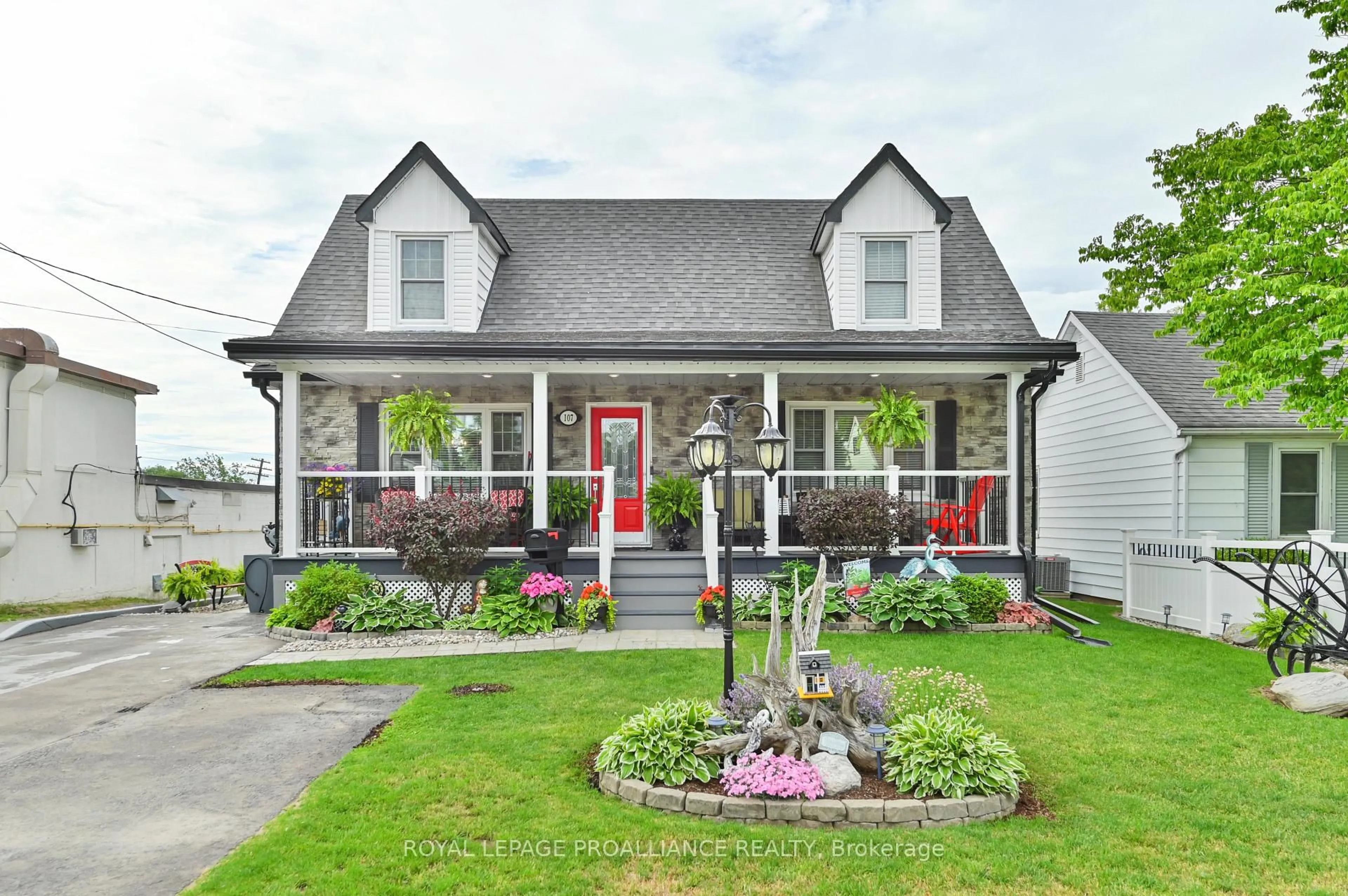 Home with brick exterior material, street for 107 Bay Dr, Belleville Ontario K8N 1B4